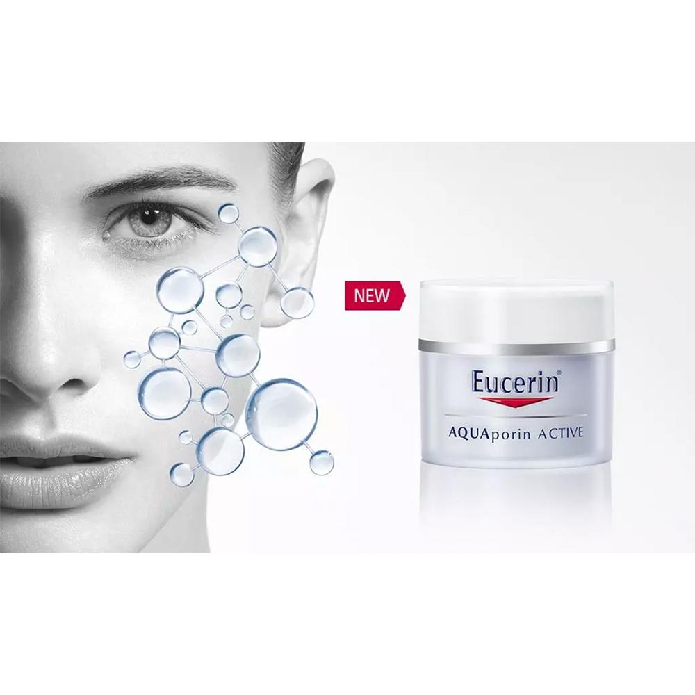 Kem dưỡng da Eucerin Aquaporin Active dành cho da nhạy cảm, da thường, da hỗn hợp (50ml)