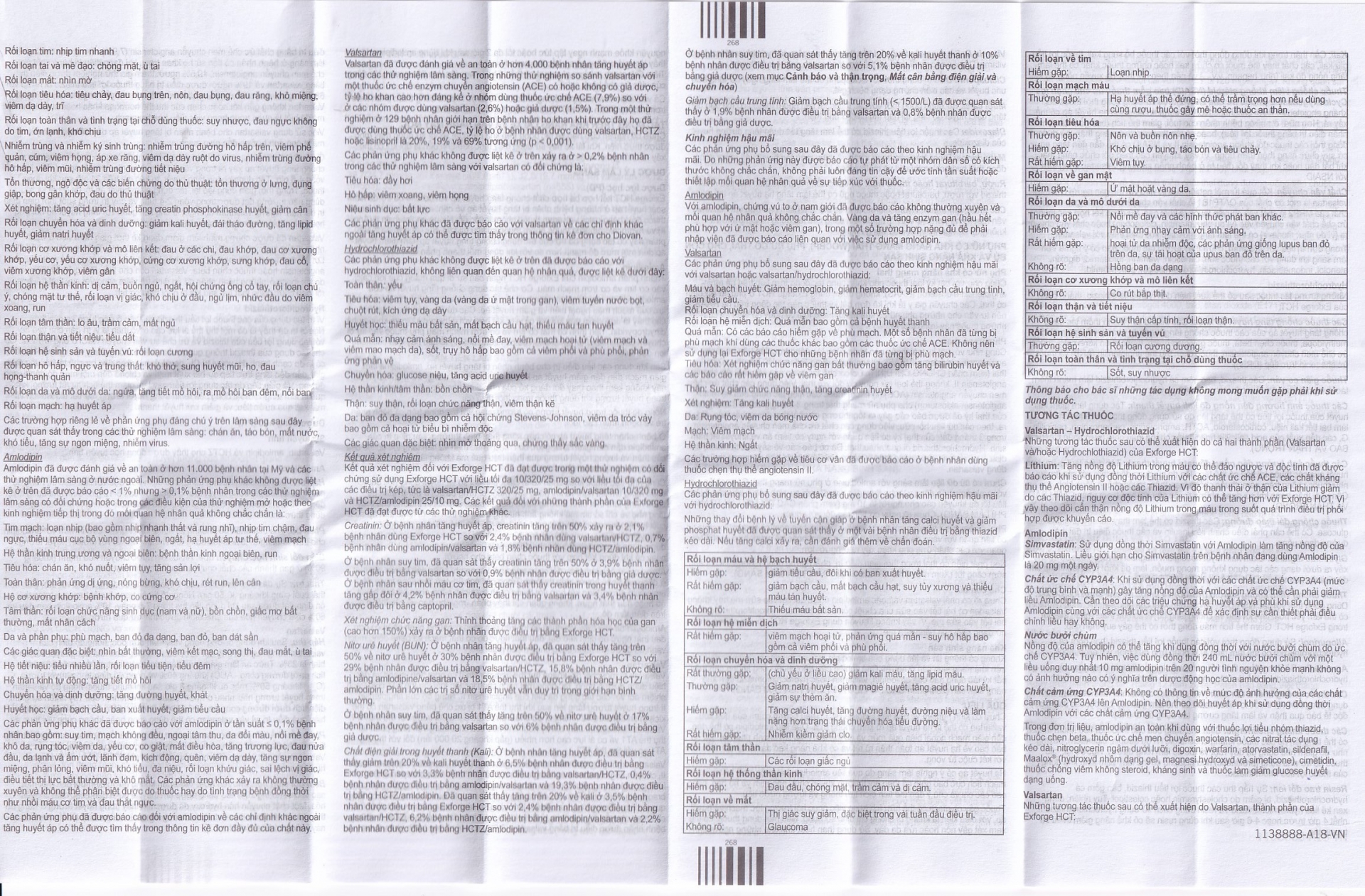 Thuốc Exforge HCT 5mg/160mg/12.5mg Novartis điều trị tăng huyết áp vô căn (4 vỉ x 7 viên)