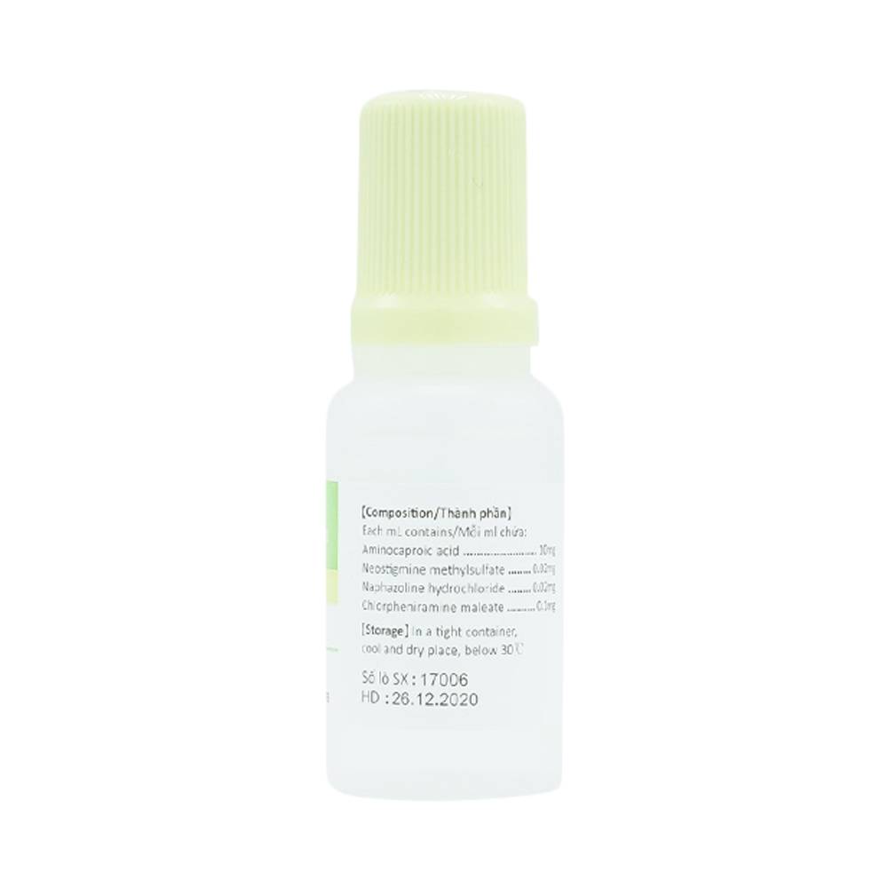Thuốc nhỏ mắt Eyecool điều trị đỏ mắt, sung huyết kết mạc (15ml)