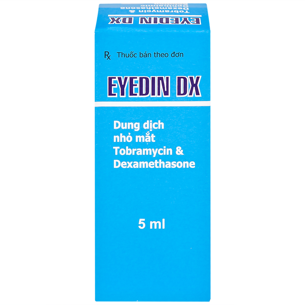 Thuốc nhỏ mắt Eyedin DX Makcur điều trị nhiểm khuẩn mắt (5ml)