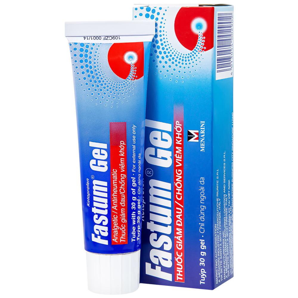 Gel Fastum Menarini giảm đau và kháng viêm cơ xương khớp (30g)