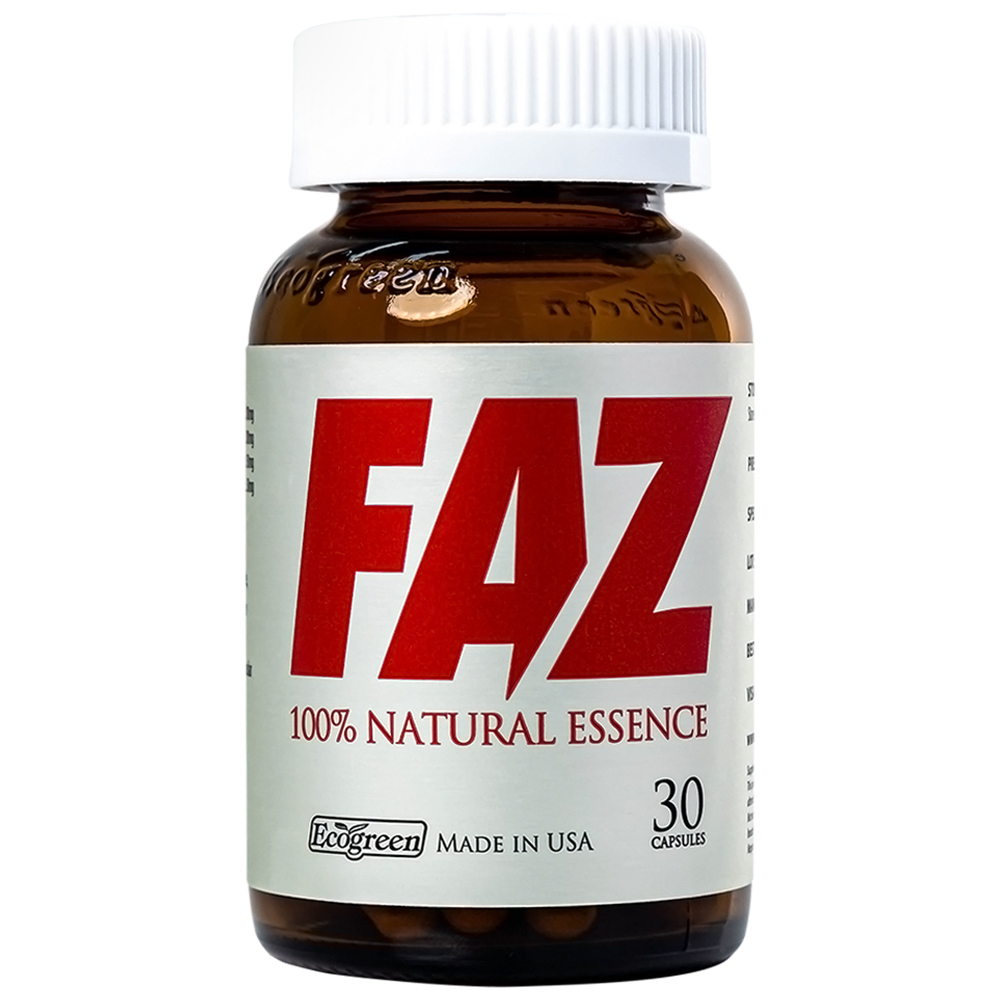 Viên uống hỗ trợ giảm cholesterol toàn phần giảm LDL-c Ecogreen FAZ (30 viên)