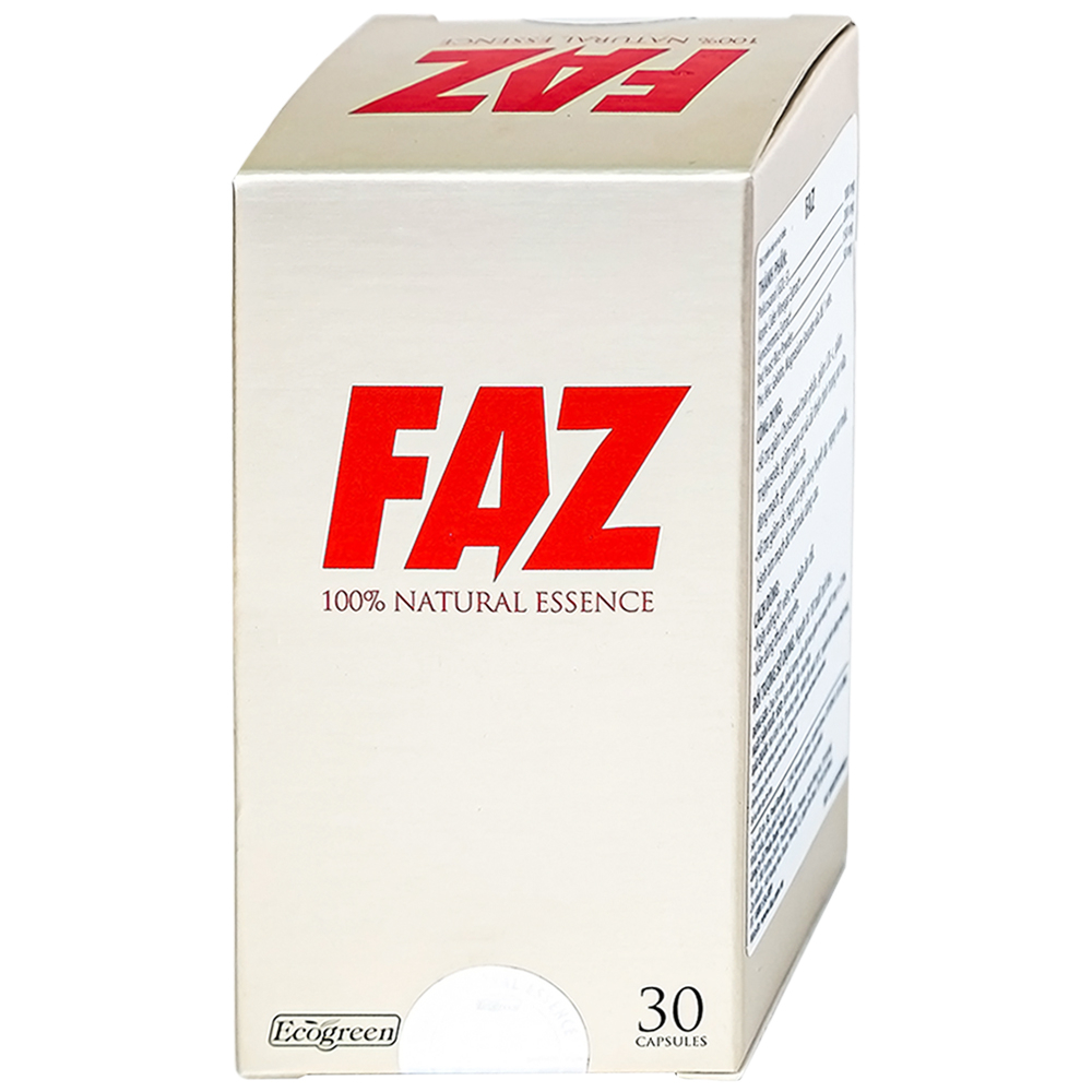 Viên uống hỗ trợ giảm cholesterol toàn phần giảm LDL-c Ecogreen FAZ (30 viên)