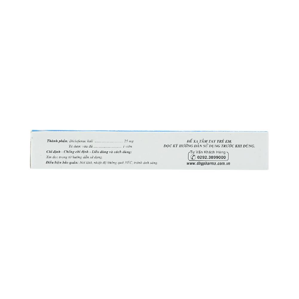 Thuốc Fenaflam DHG điều trị các tình trạng viêm đau cấp tính (2 vỉ x 10 viên)