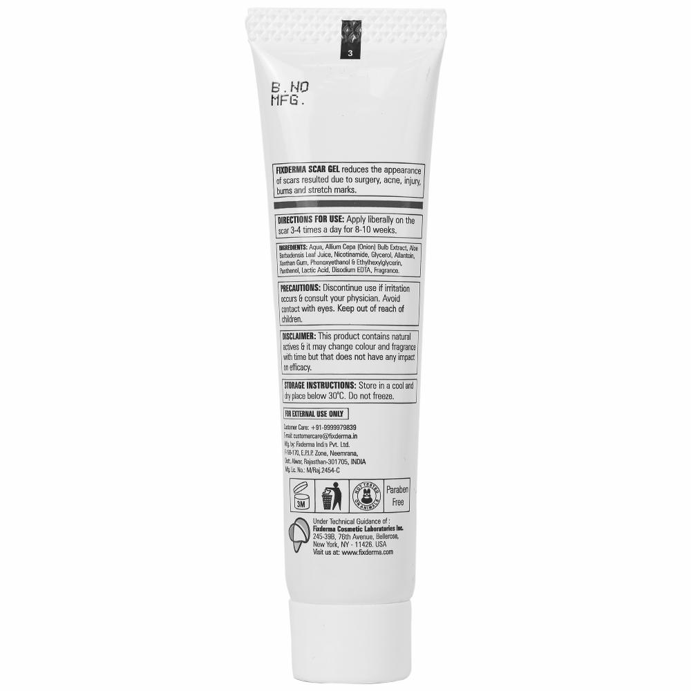 Gel bôi mờ sẹo Fixderma Scar Gel (15ml)