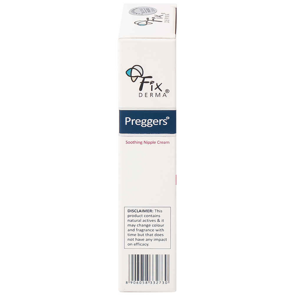 Kem bôi dưỡng ẩm, giảm nứt núm vú Fixderma Preggers Soothing Nipple cream 20g