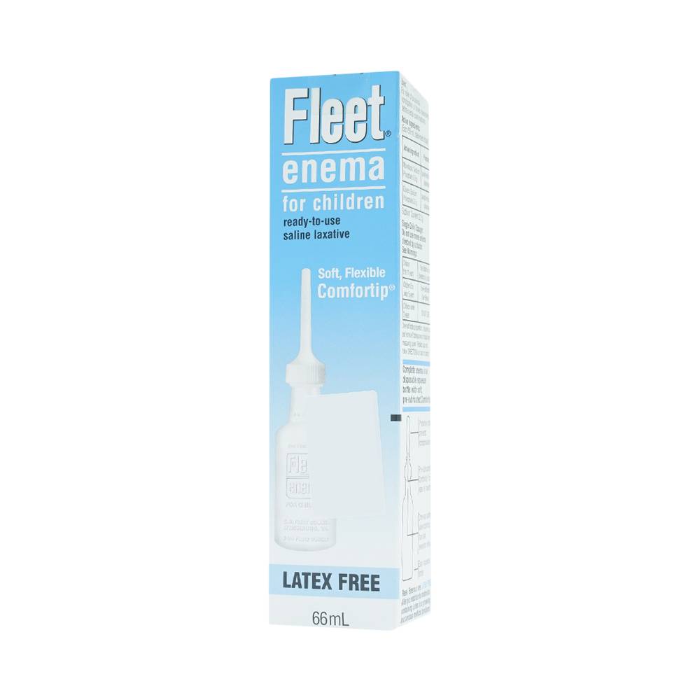 Dung dịch thụt trực tràng Fleet Enema For Children giảm chứng táo bón không thường xuyên (66ml)