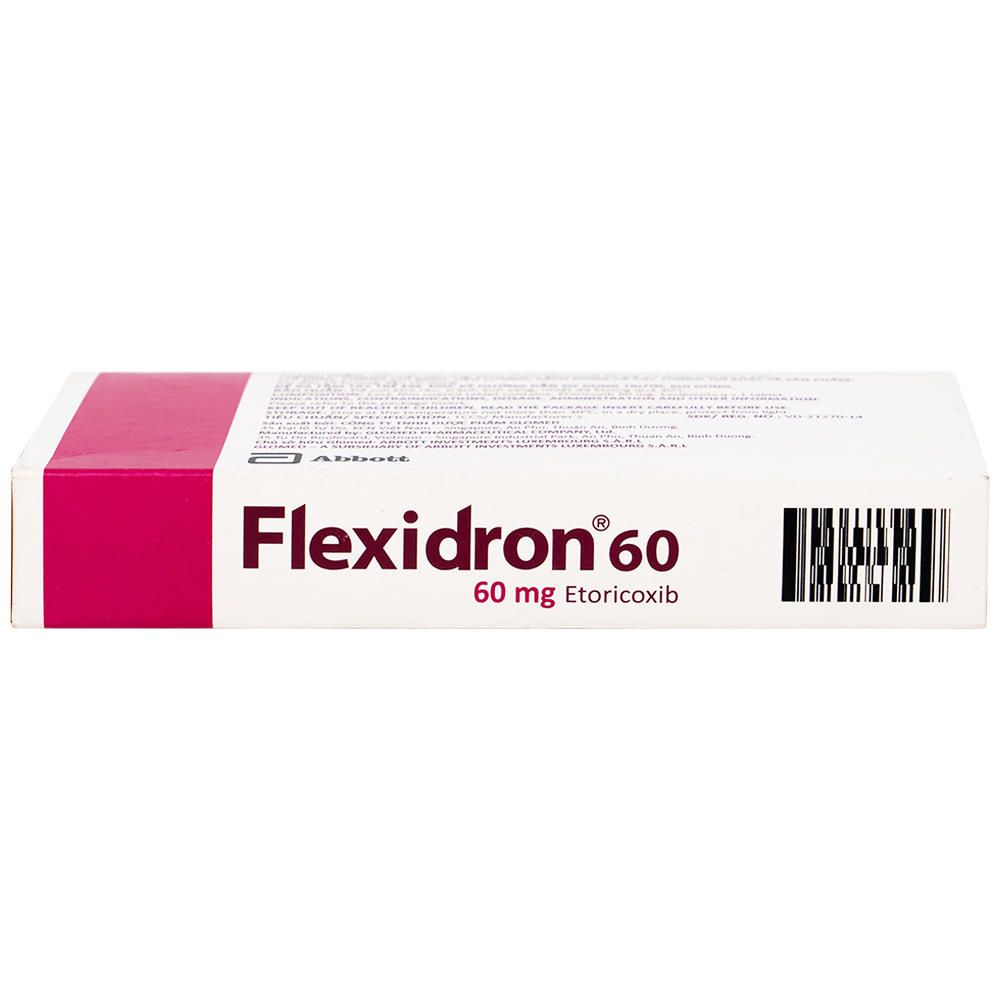 Thuốc Flexidron 60 Abbott giảm triệu chứng viêm xương khớp, viêm khớp dạng thấp (3 vỉ x 10 viên)