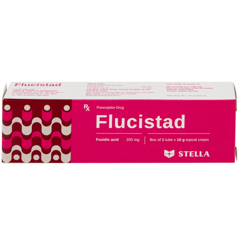 Kem bôi da Flucistad Stella điều trị viêm da (10g)