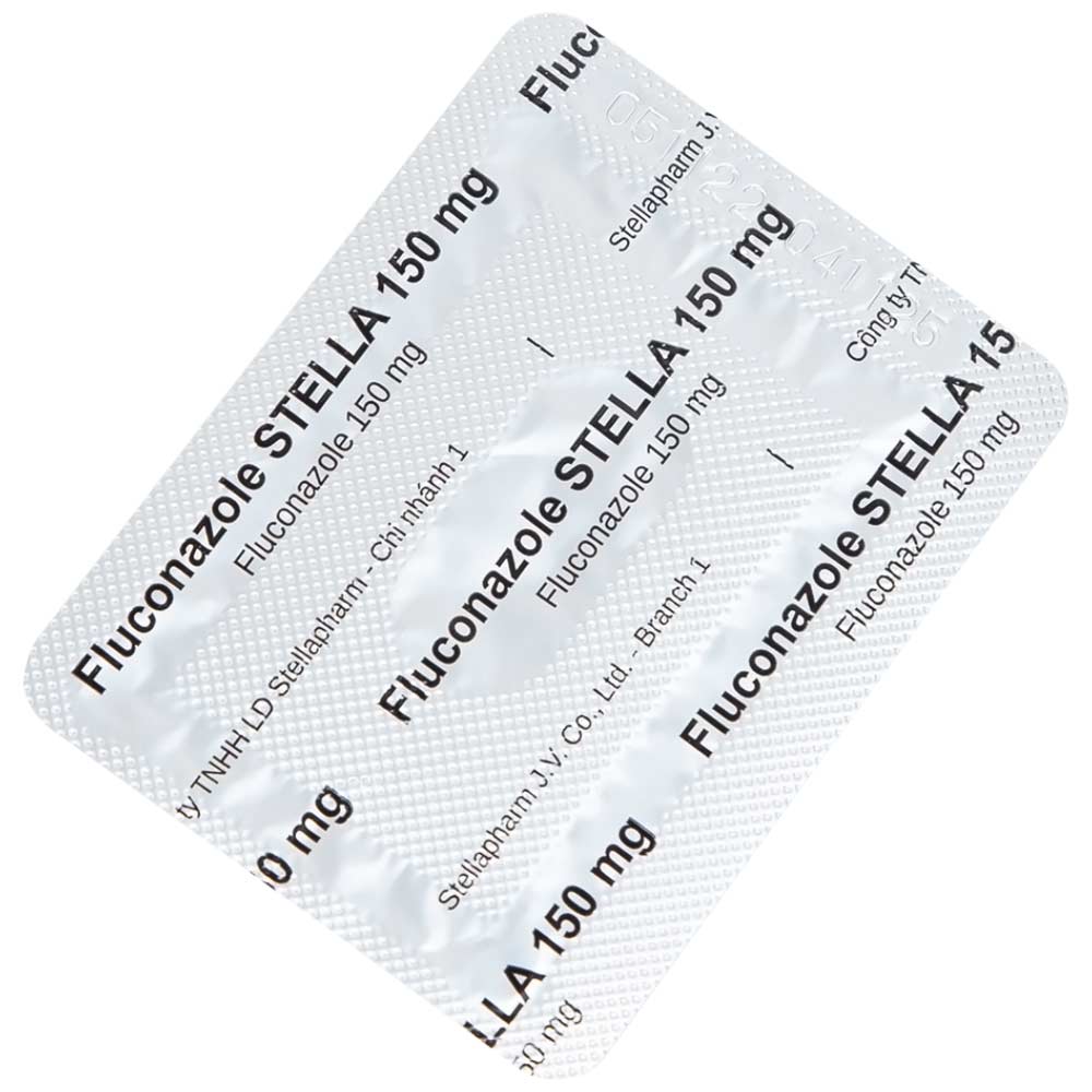 Thuốc Fluconazole Stella 150mg điều trị nhiễm nấm (1 vỉ x 1 viên)