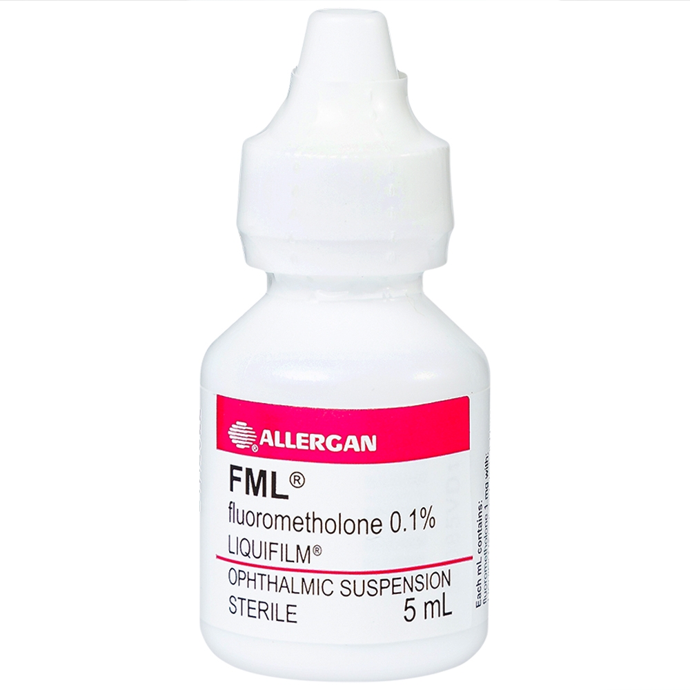 Thuốc nhỏ mắt FML Allergan điều trị viêm mí mắt, kết mạc nhãn cầu (5ml)