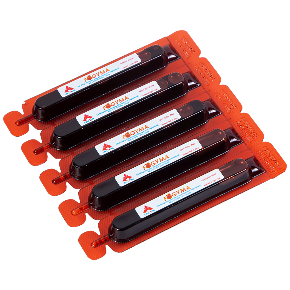 Dung dịch uống Fogyma điều trị thiếu máu do thiếu sắt (4 vỉ x 5 ống)