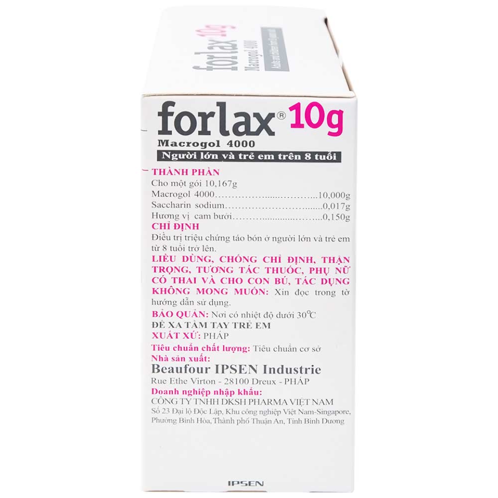 Bột Forlax Ipsen điều trị táo bón (20 gói)