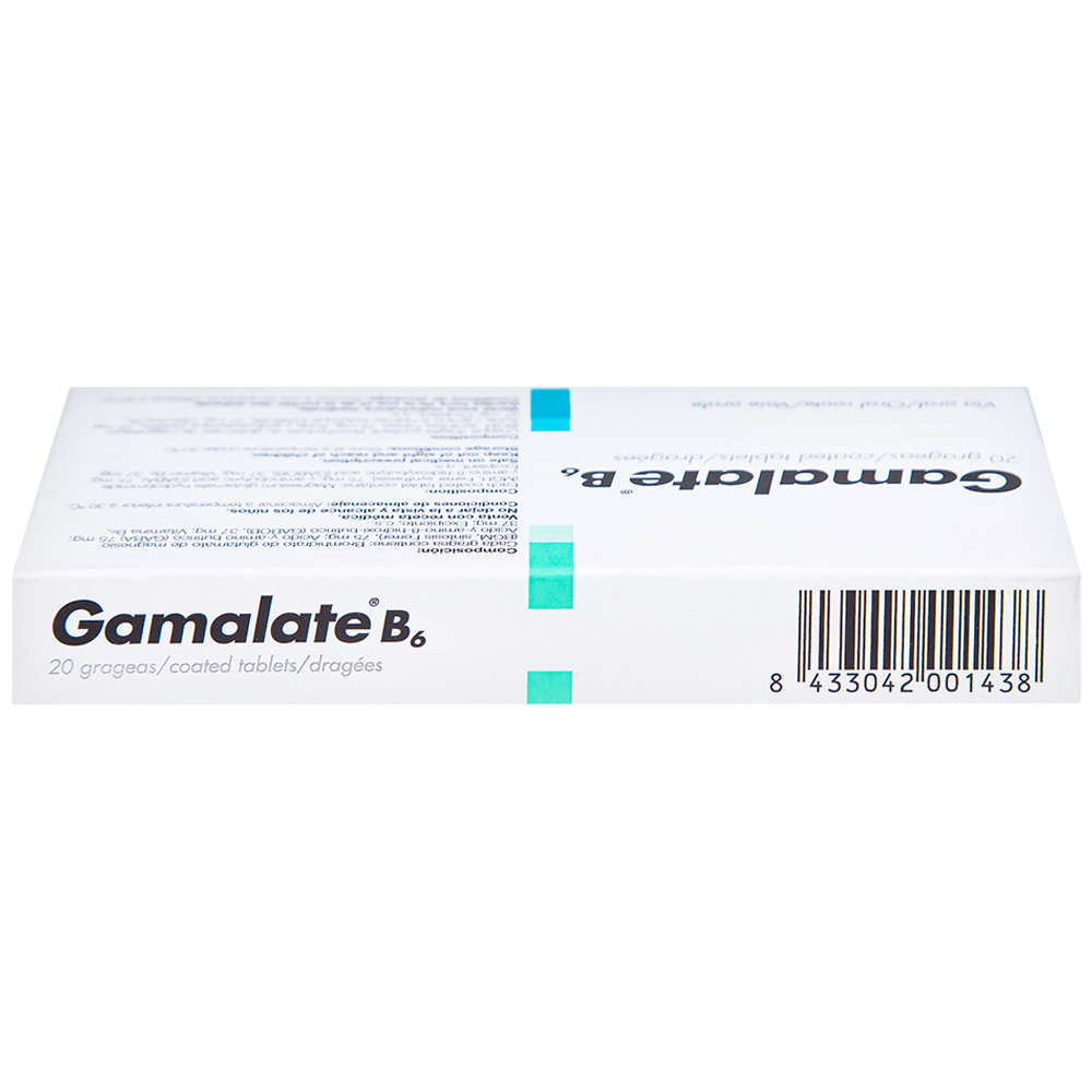 Thuốc Gamalate B6 Ferrer điều trị suy nhược thần kinh chức năng (2 vỉ x 10 viên)