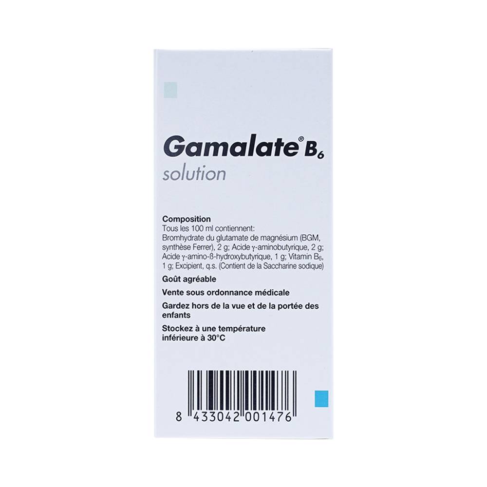 Dung dịch Gamalate B6 điều trị suy nhược thần kinh (80ml)