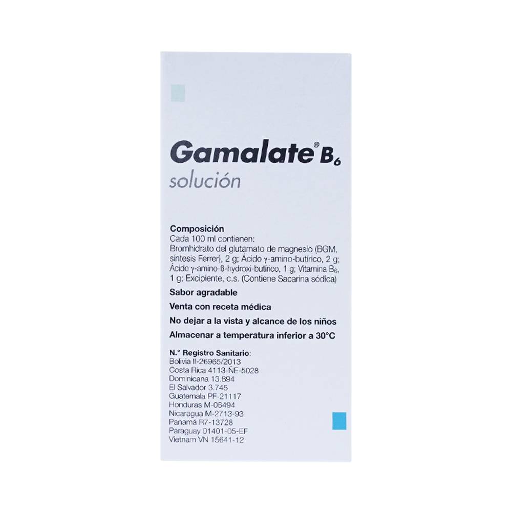 Dung dịch Gamalate B6 điều trị suy nhược thần kinh (80ml)