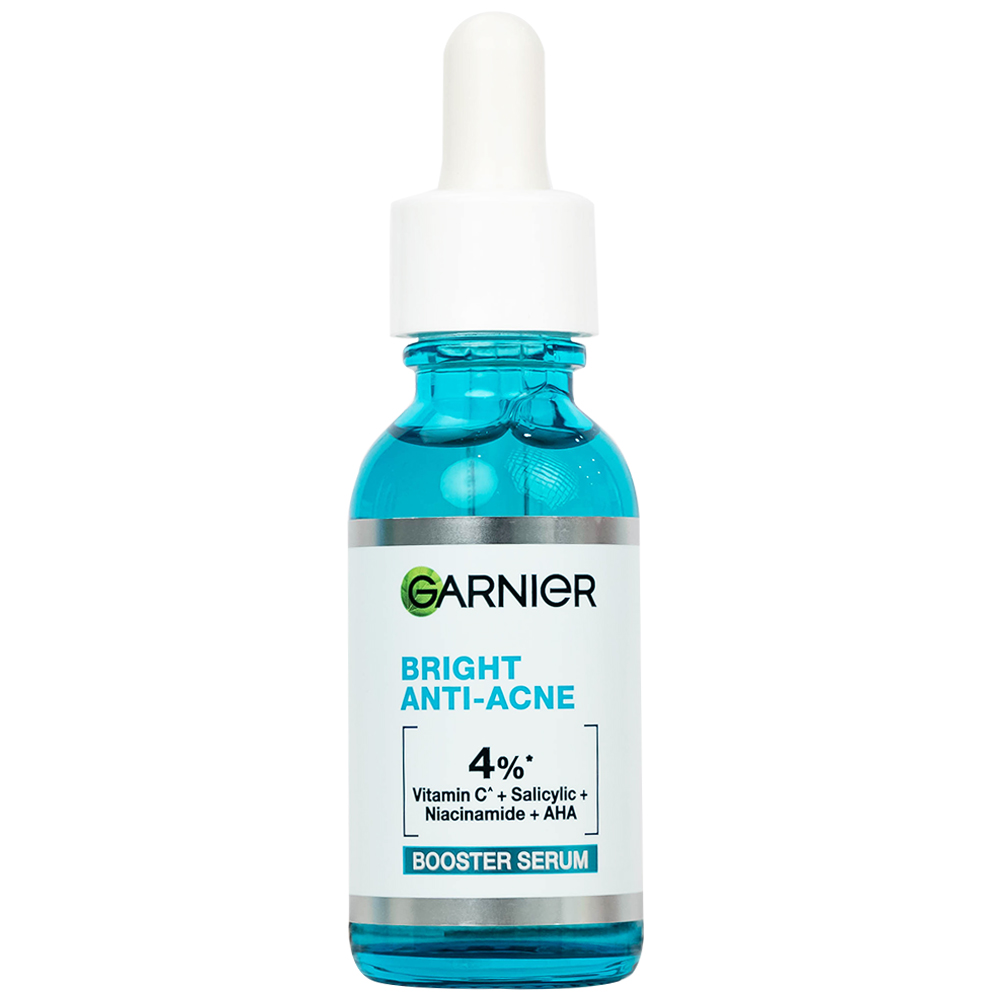 Tinh chất ngừa mụn Garnier Skin Naturals Bright Complete Anti Acne Booster Serum 30ml