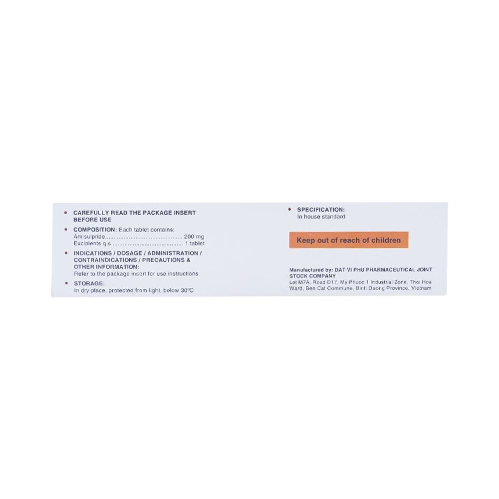 Thuốc GayaX Davipharm điều trị tâm thần phân liệt (4 vỉ x 7 viên)