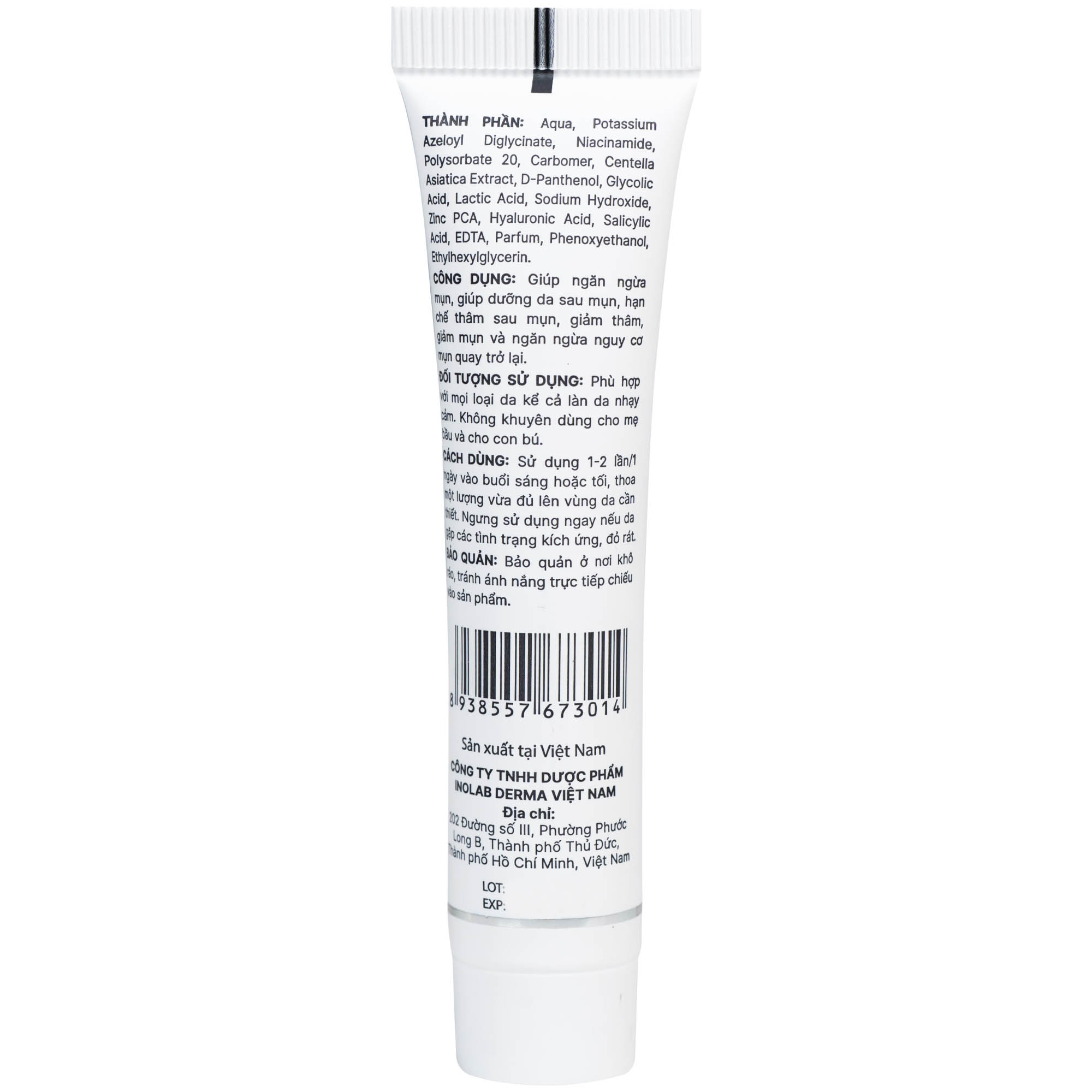 Gel bôi Actidem Derma Extra giảm mụn, mờ thâm (18g)