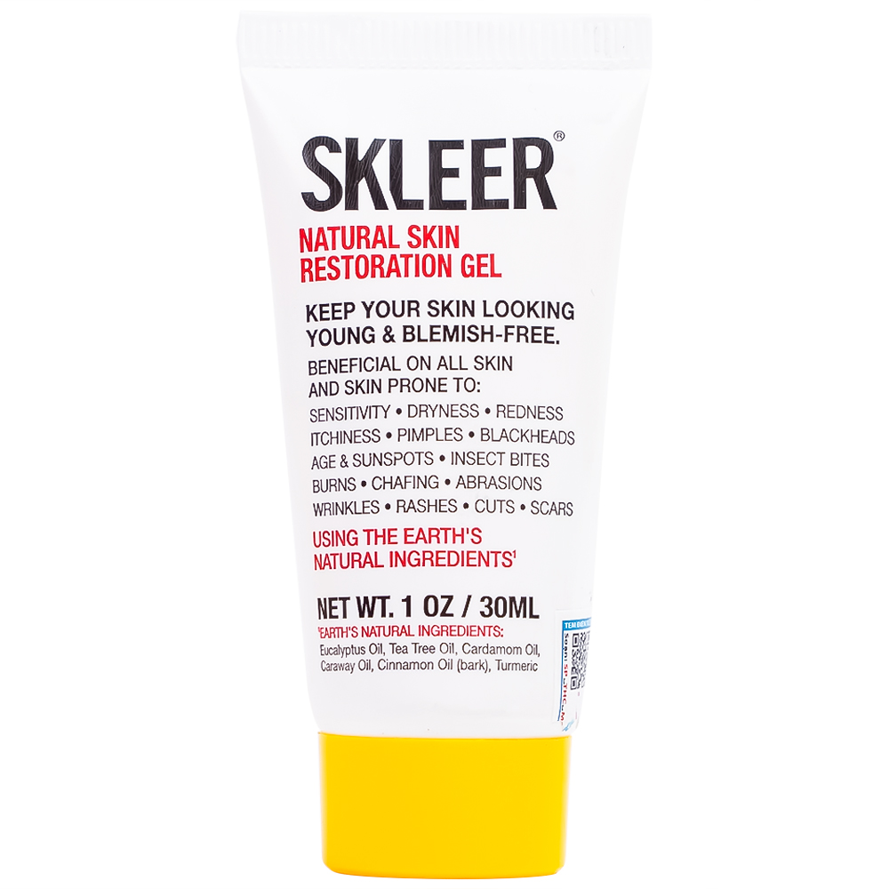 Gel bôi phục hồi da Skleer Natural Skin Restoration 30ml