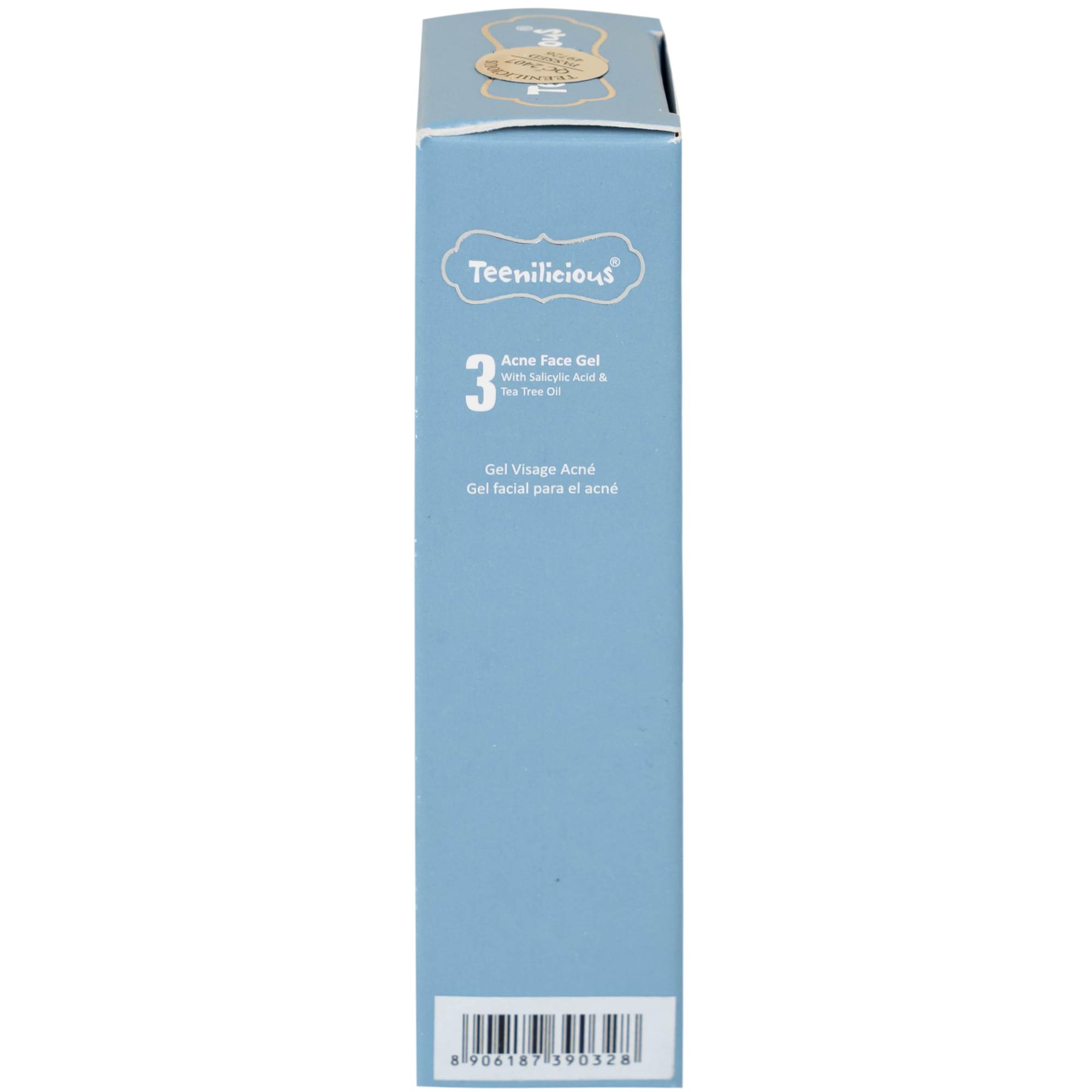 Gel bôi ngừa mụn đầu đen, đầu trắng Teenilicious hộp 15g