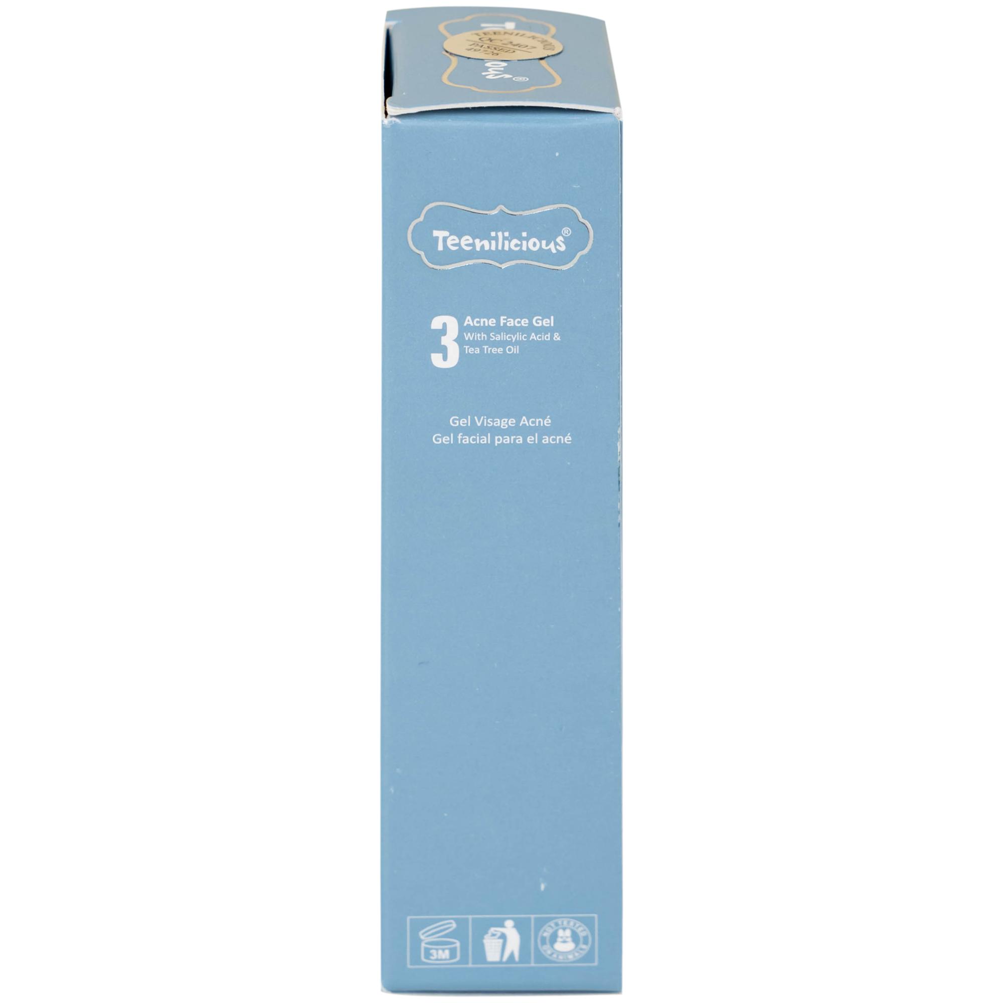 Gel bôi ngừa mụn đầu đen, đầu trắng Teenilicious hộp 15g