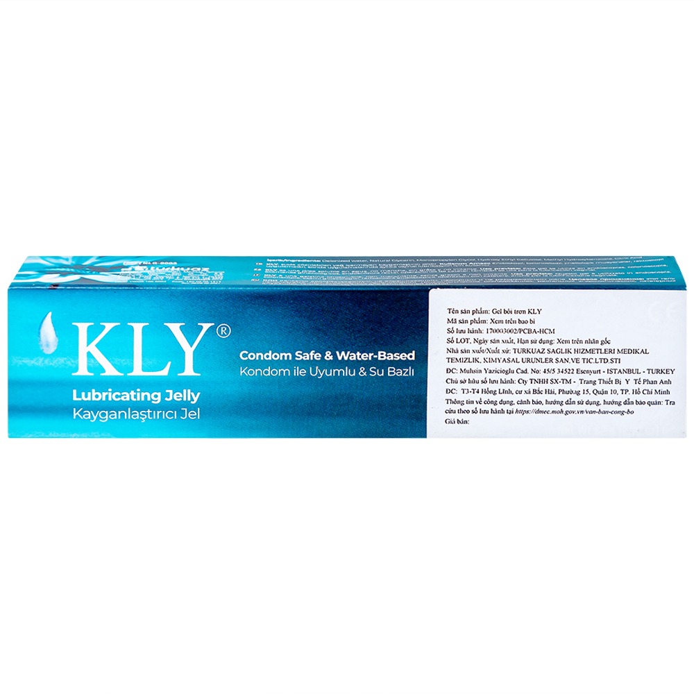 Gel bôi trơn KLY tiệt trùng 82g bổ sung lượng chất nhờn tự nhiên (mẫu cũ)