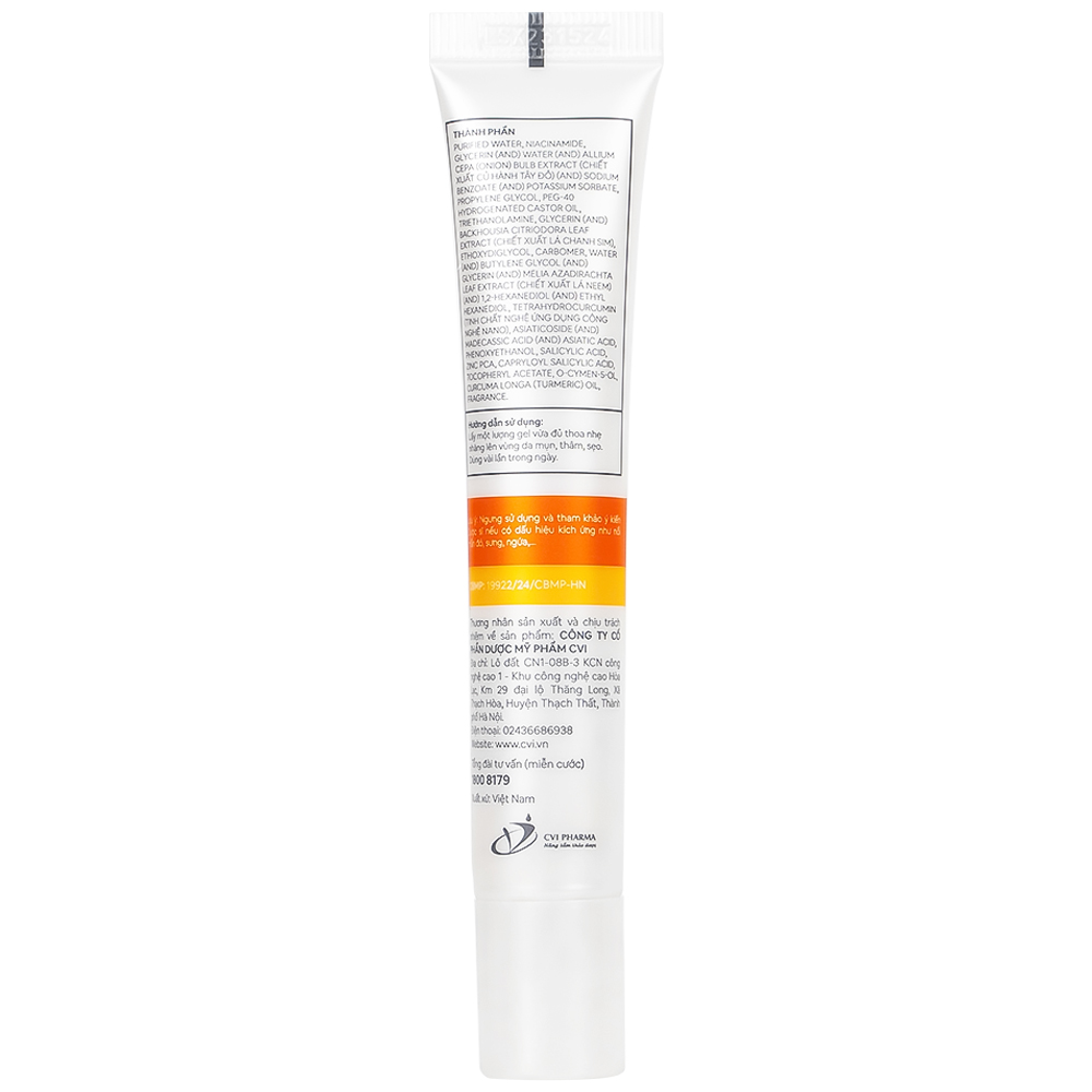 Gel bôi Decumar Advance THC giảm mụn, ngừa thâm (20g)