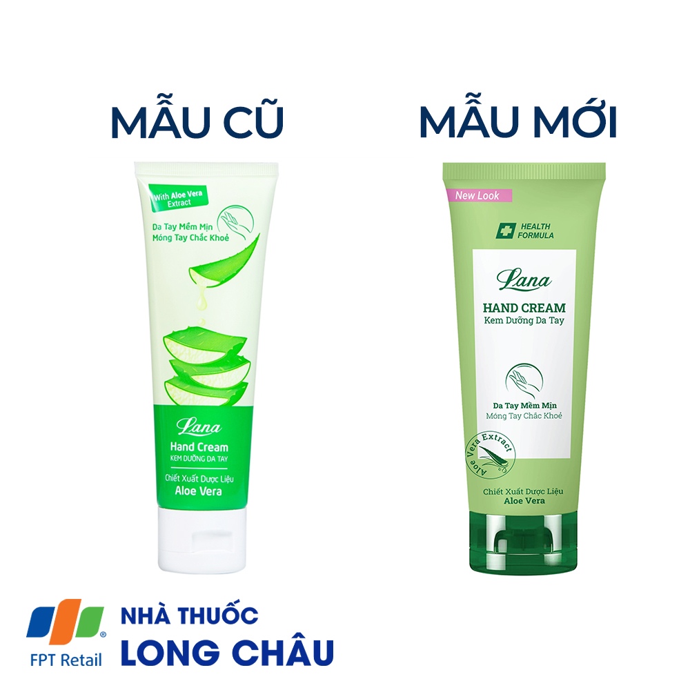 Kem bôi dưỡng da tay Lana giúp dưỡng ẩm, mềm mại (80g)
