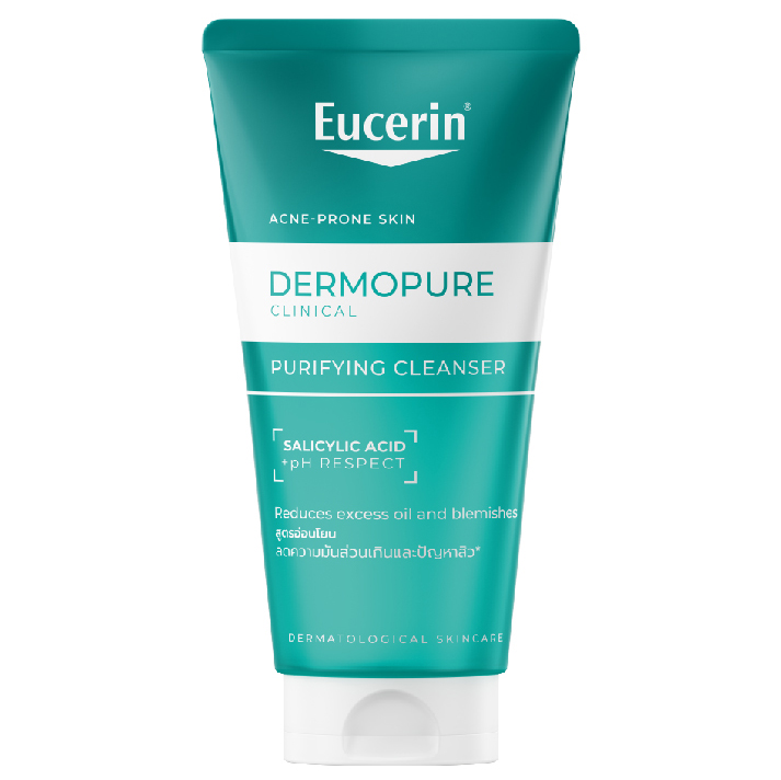 Gel rửa mặt Eucerin Dermopure Clinical Purifying Clearser dành cho da mụn (75ml)