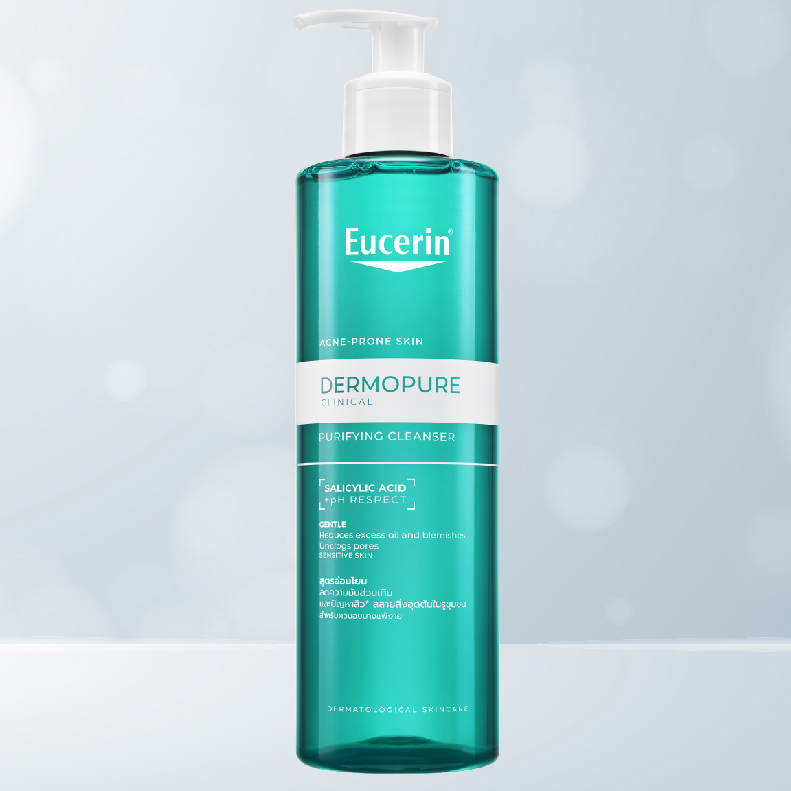 Gel rửa mặt Eucerin Pro Acne Cleansing Gel dành cho da nhờn, mụn (400ml)
