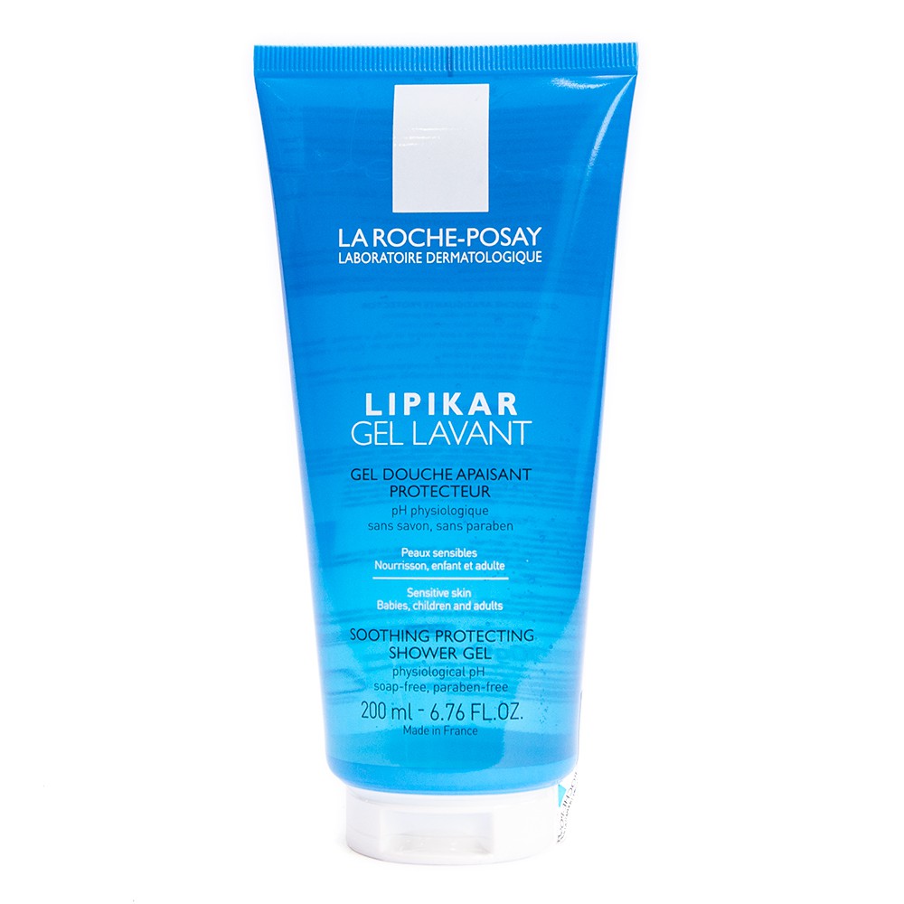 Gel tắm La Roche-Posay Lipikar Gel Lavant giúp da được làm dịu và làm sạch mọi độc tố (200ml)