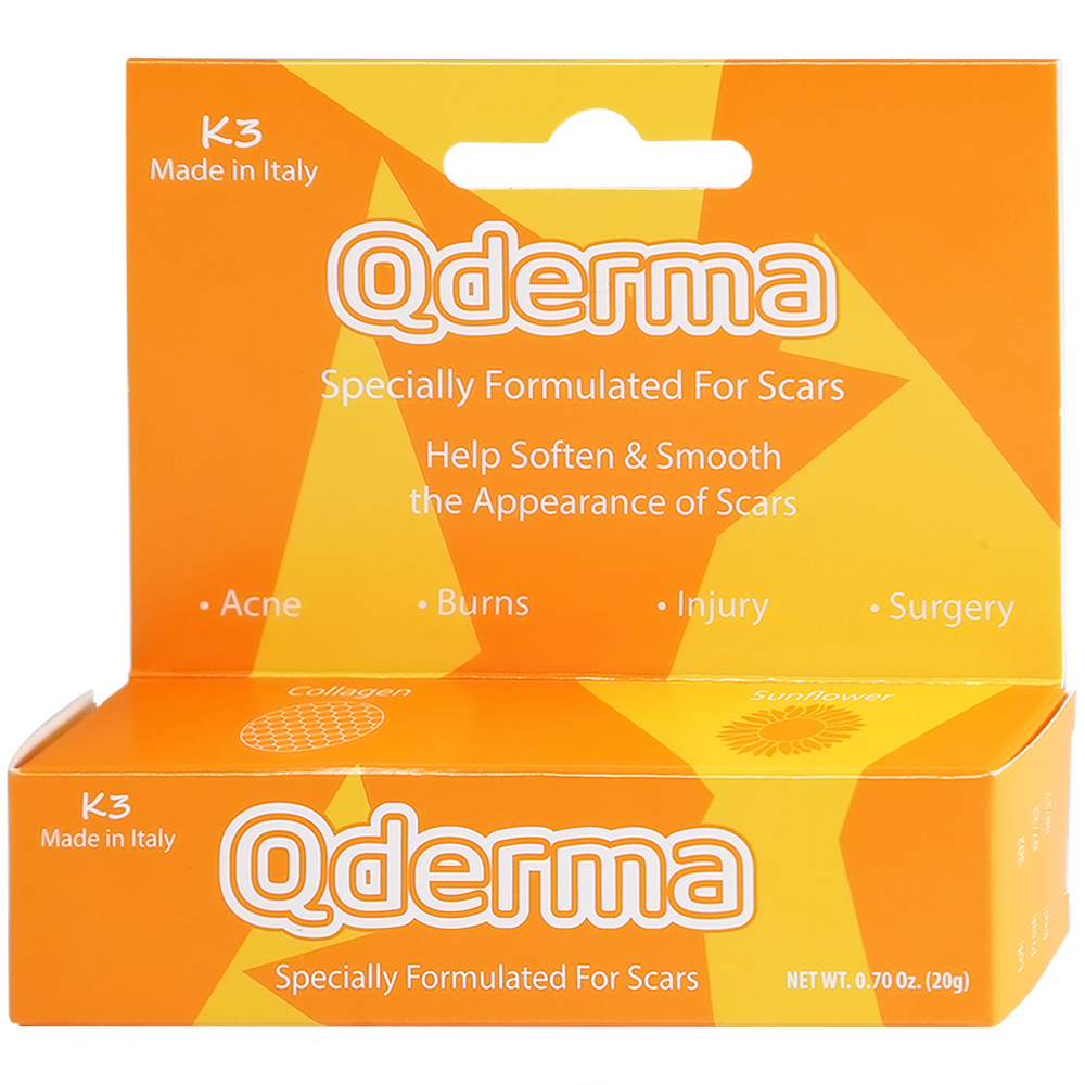 Gel phục hồi da Qderma giúp cải thiện tình trạng sẹo (20g)