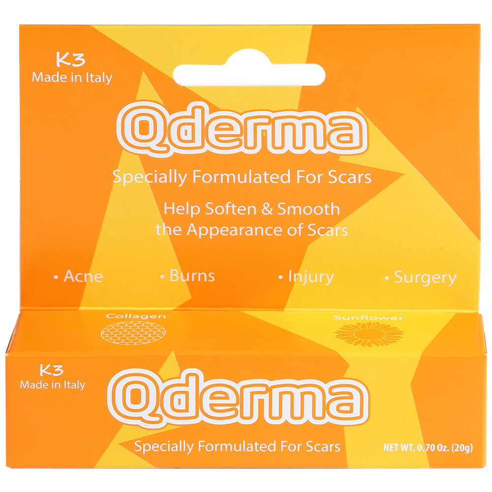 Gel phục hồi da Qderma giúp cải thiện tình trạng sẹo (20g)