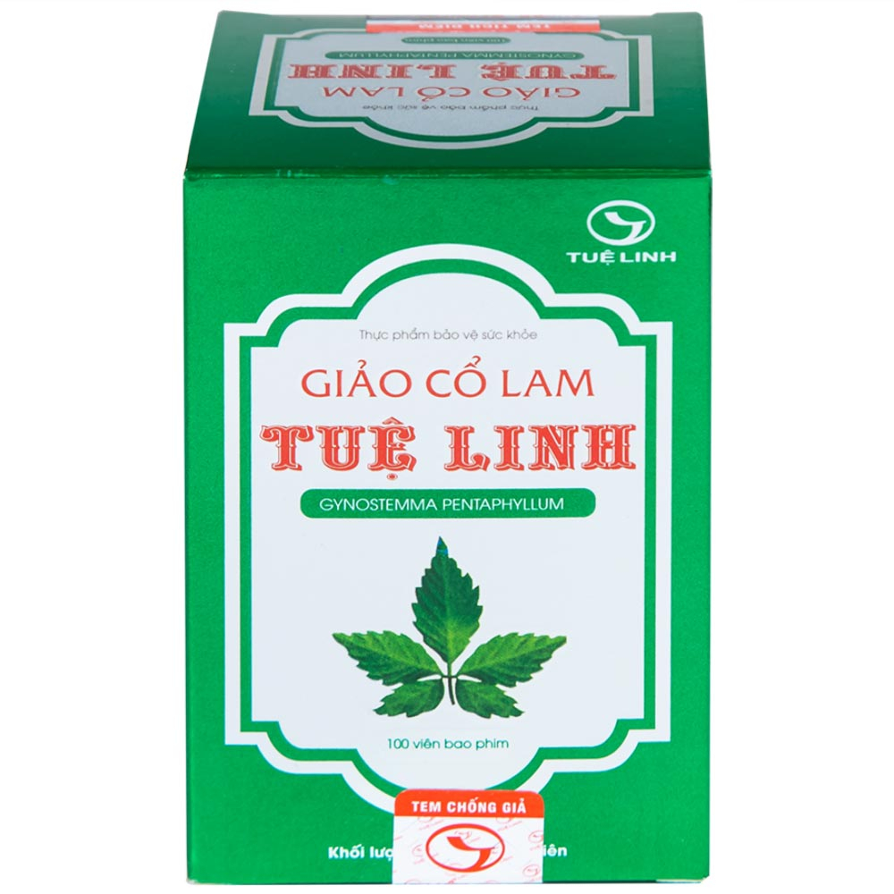 Viên giúp giảm nguy cơ đường huyết cao Giảo Cổ Lam Tuệ Linh (100 viên)