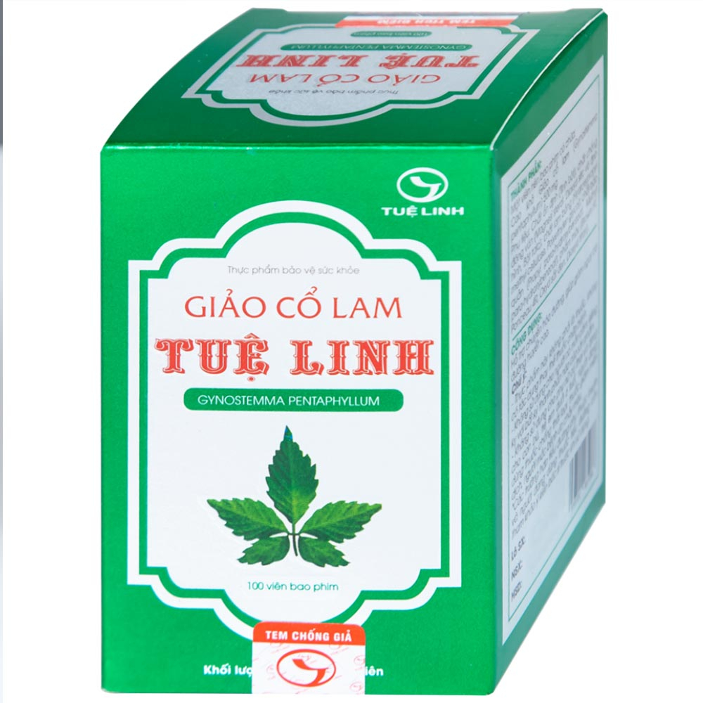 Viên giúp giảm nguy cơ đường huyết cao Giảo Cổ Lam Tuệ Linh (100 viên)