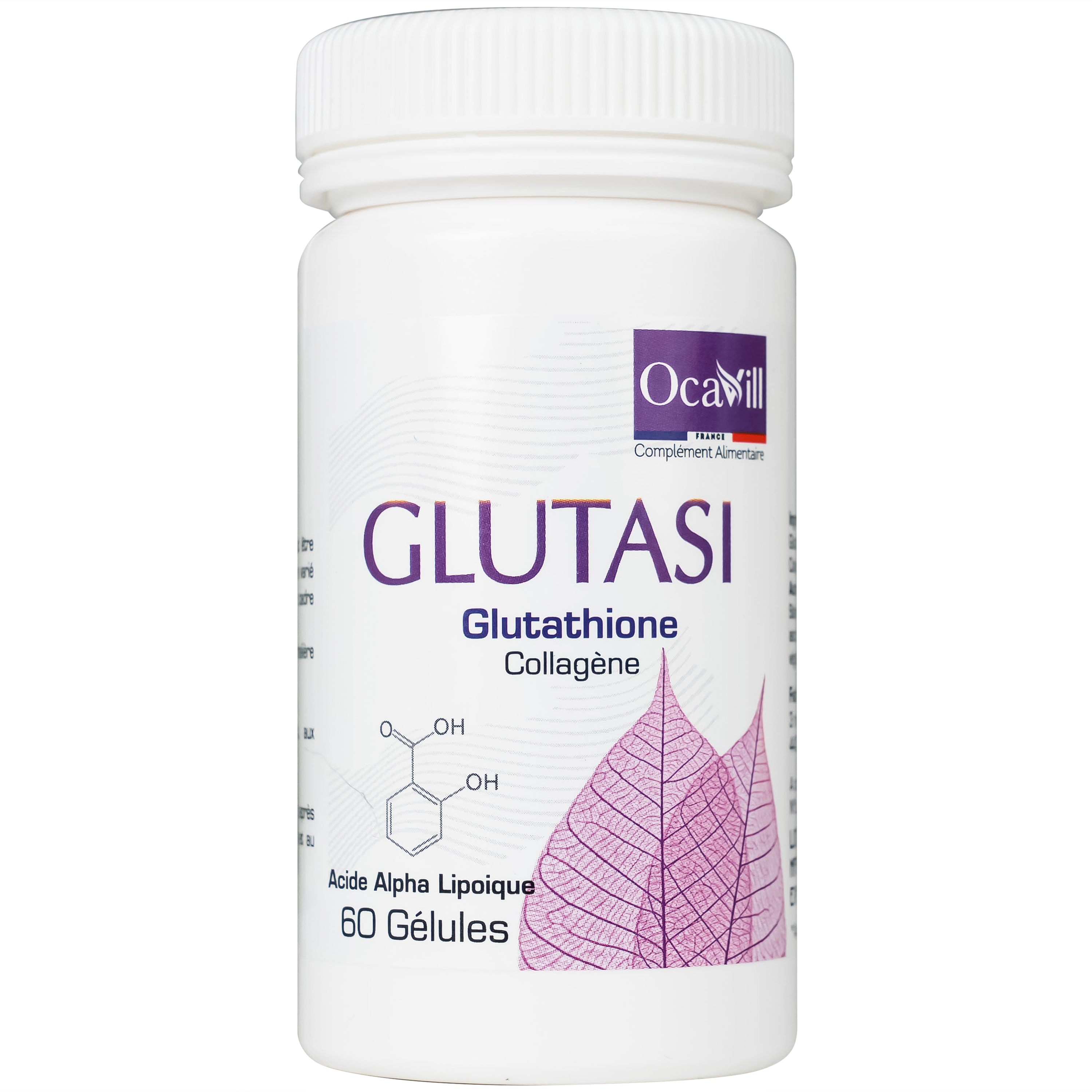 Viên uống hỗ trợ chống oxy hóa, hạn chế oxy hóa do gốc tự do Glutasi Ocavill (60 viên)