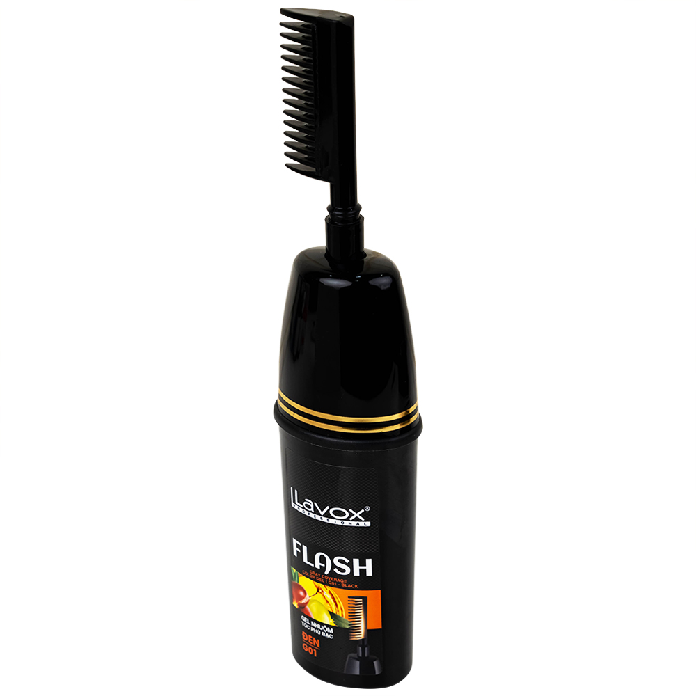 Dầu gội phủ bạc Lavox Flash màu đen G01 (150ml)