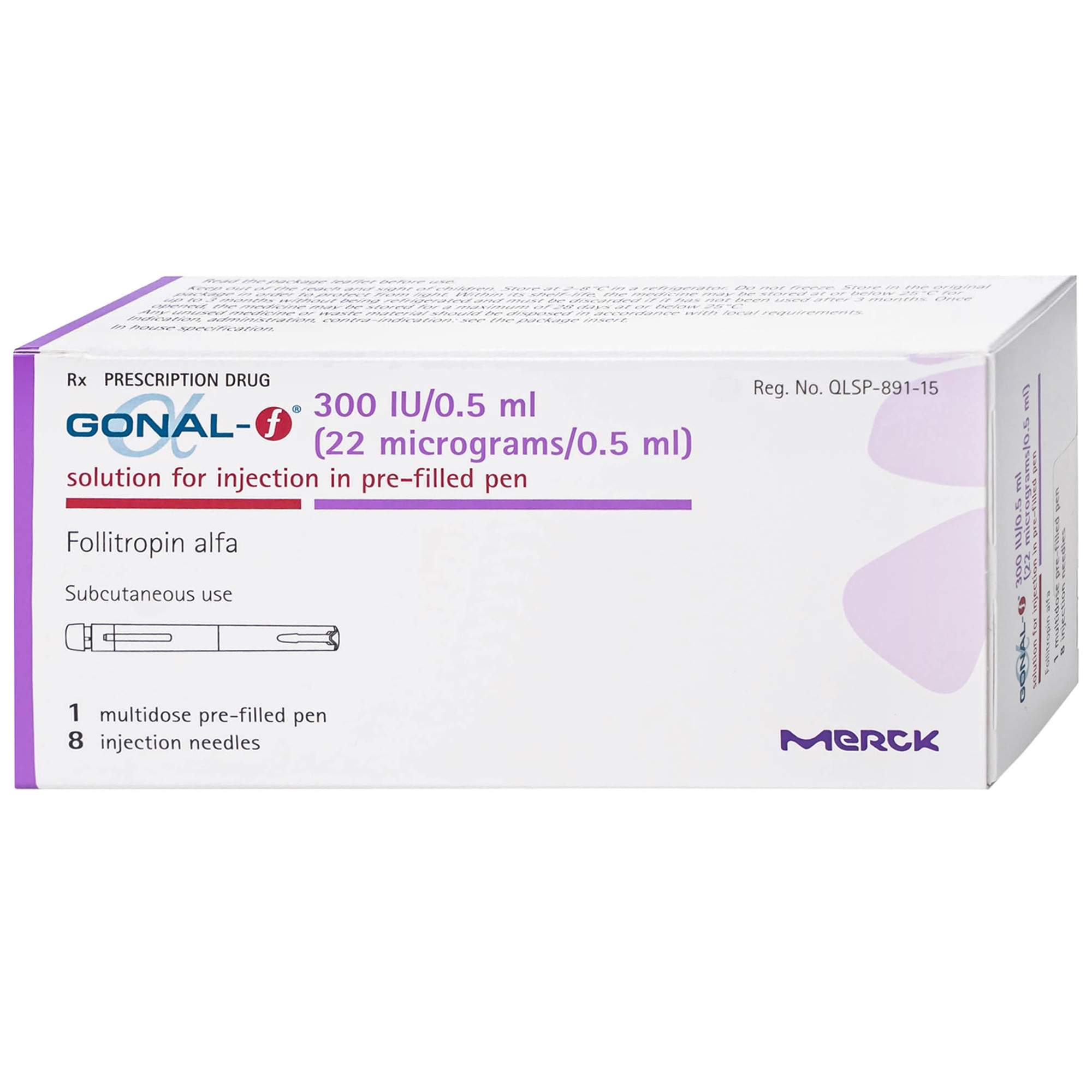 Gonal-F 300Iu Merck 0.5Ml Thuốc Kích Thích Noãn Phát Triển