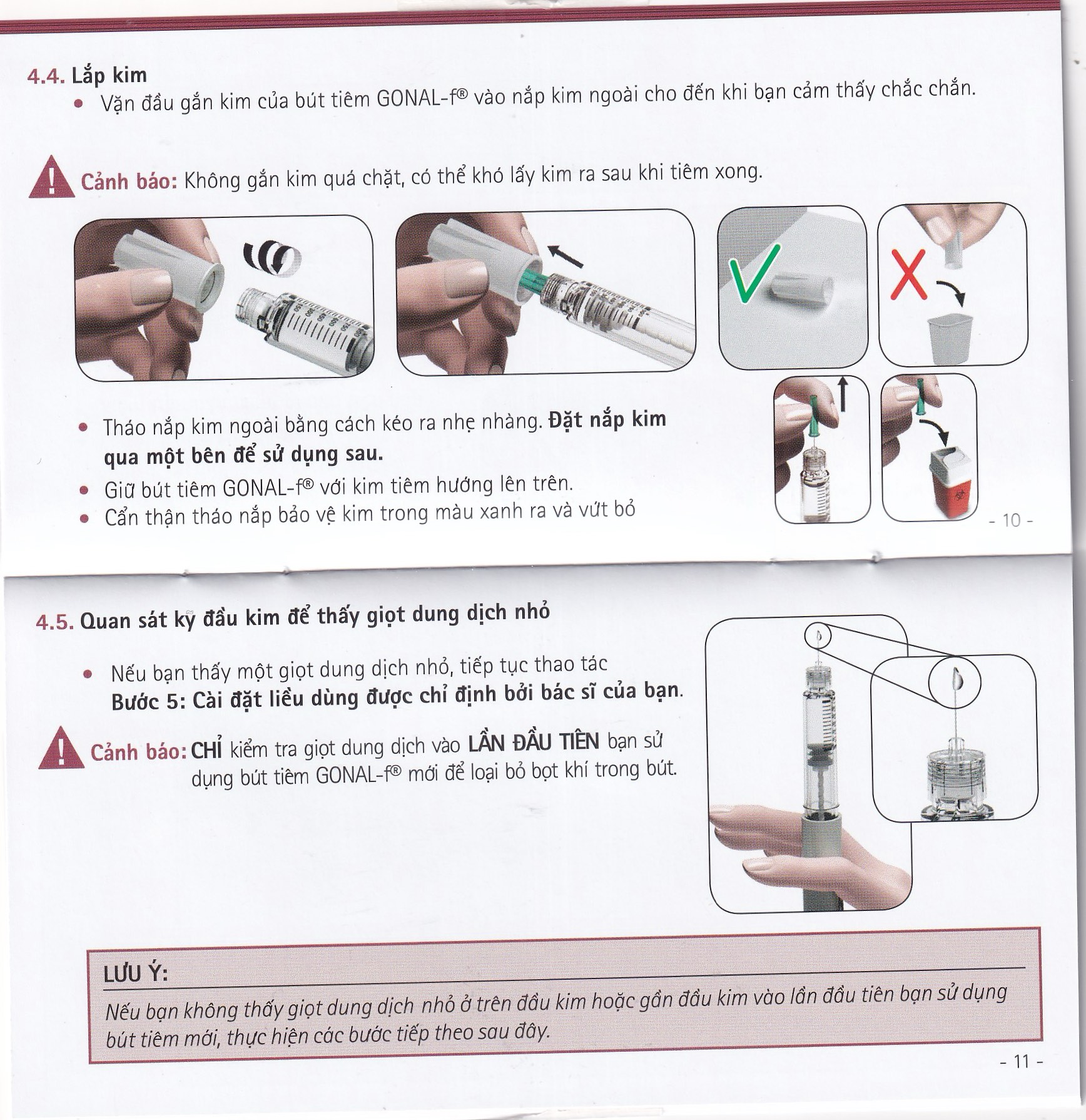 Gonal-F 450Iu Merck 0.75Ml Thuốc Kích Thích Noãn Phát Triển