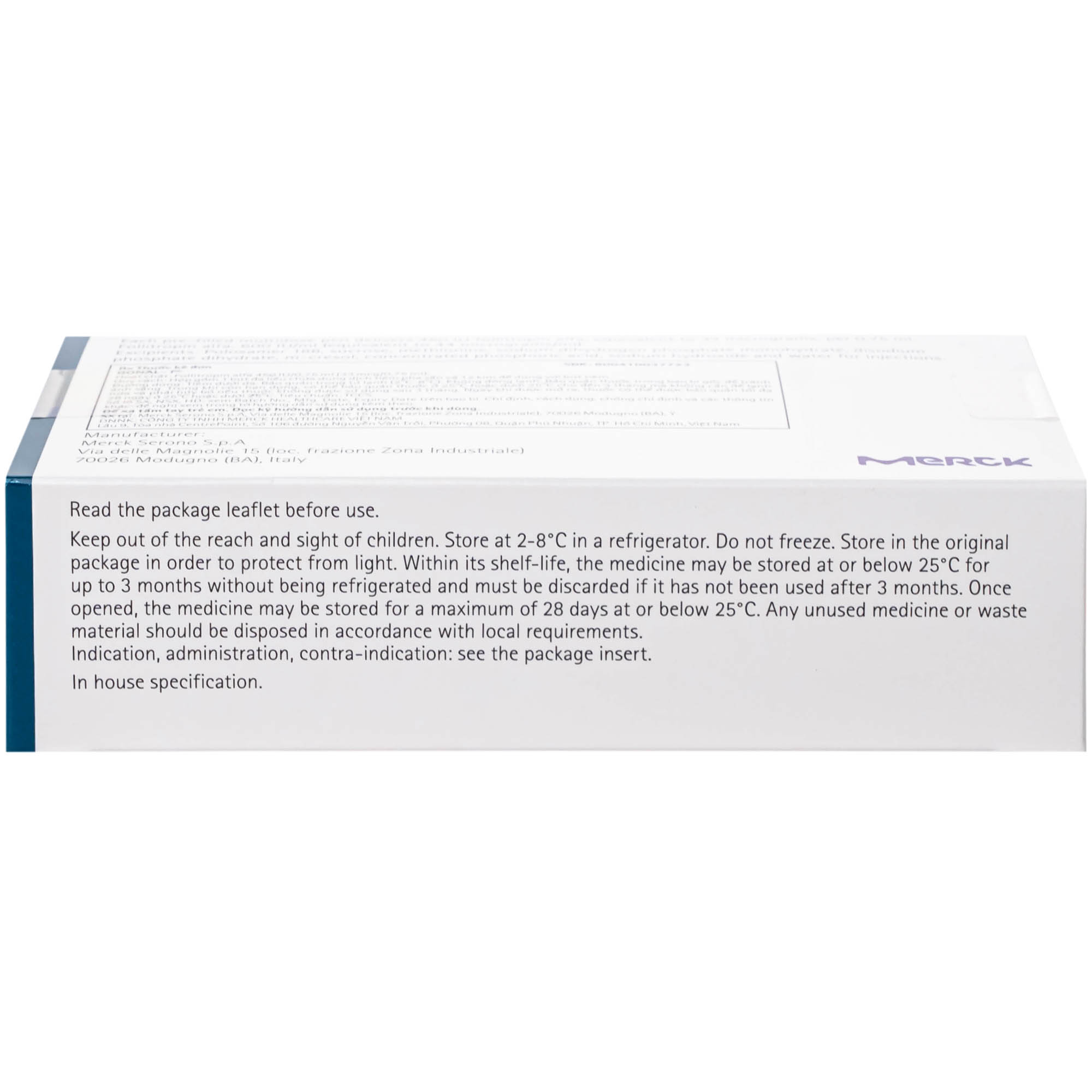 Gonal-F 450Iu Merck 0.75Ml Thuốc Kích Thích Noãn Phát Triển
