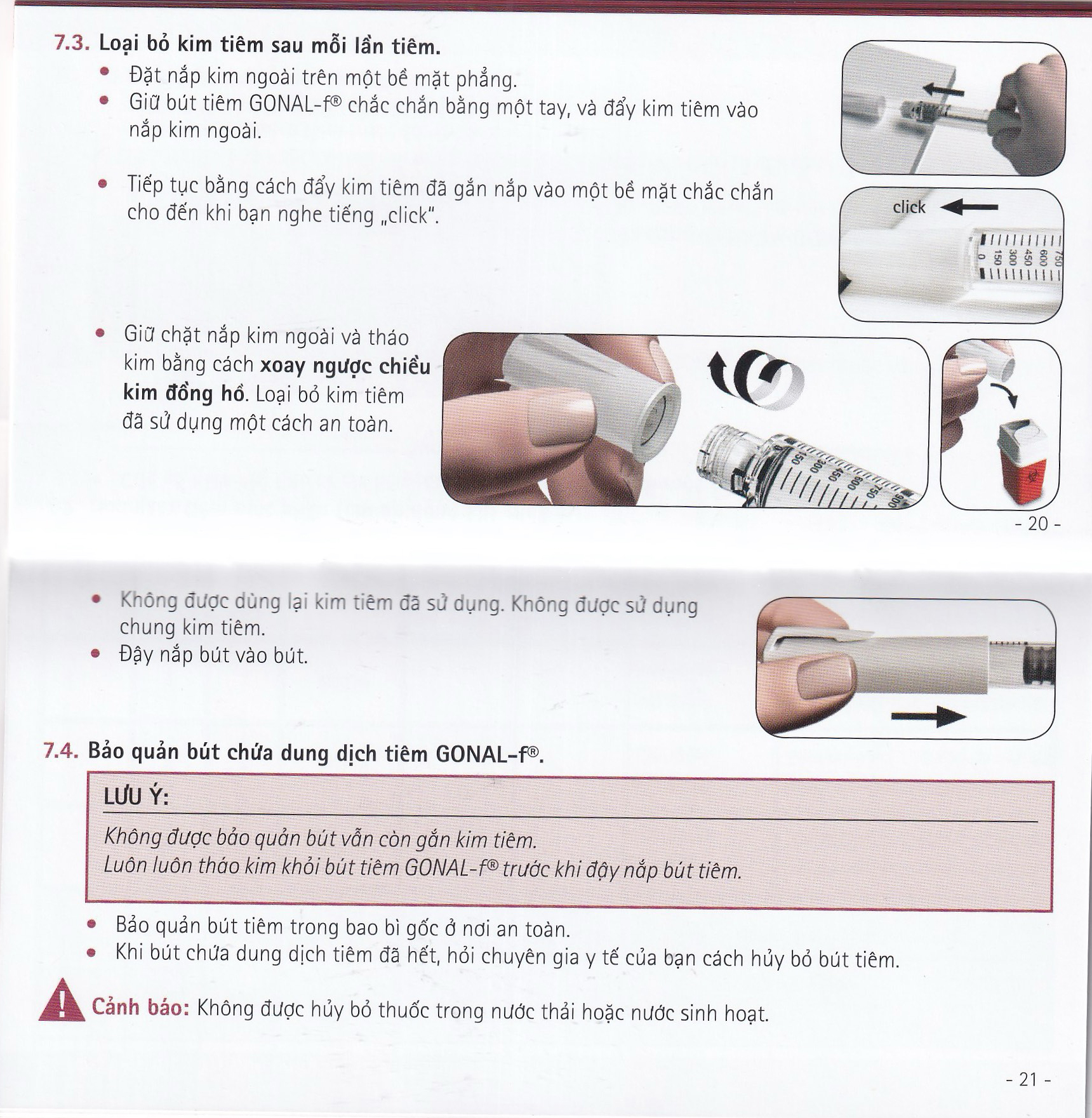Gonal-F Pen 900Iu/1.5Ml Merck - Thuốc Kích Thích Noãn Phát Triển