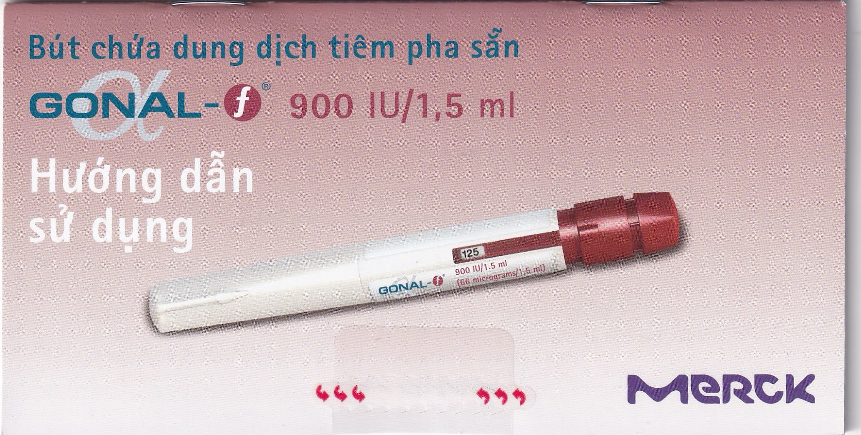 Gonal-F Pen 900Iu/1.5Ml Merck - Thuốc Kích Thích Noãn Phát Triển