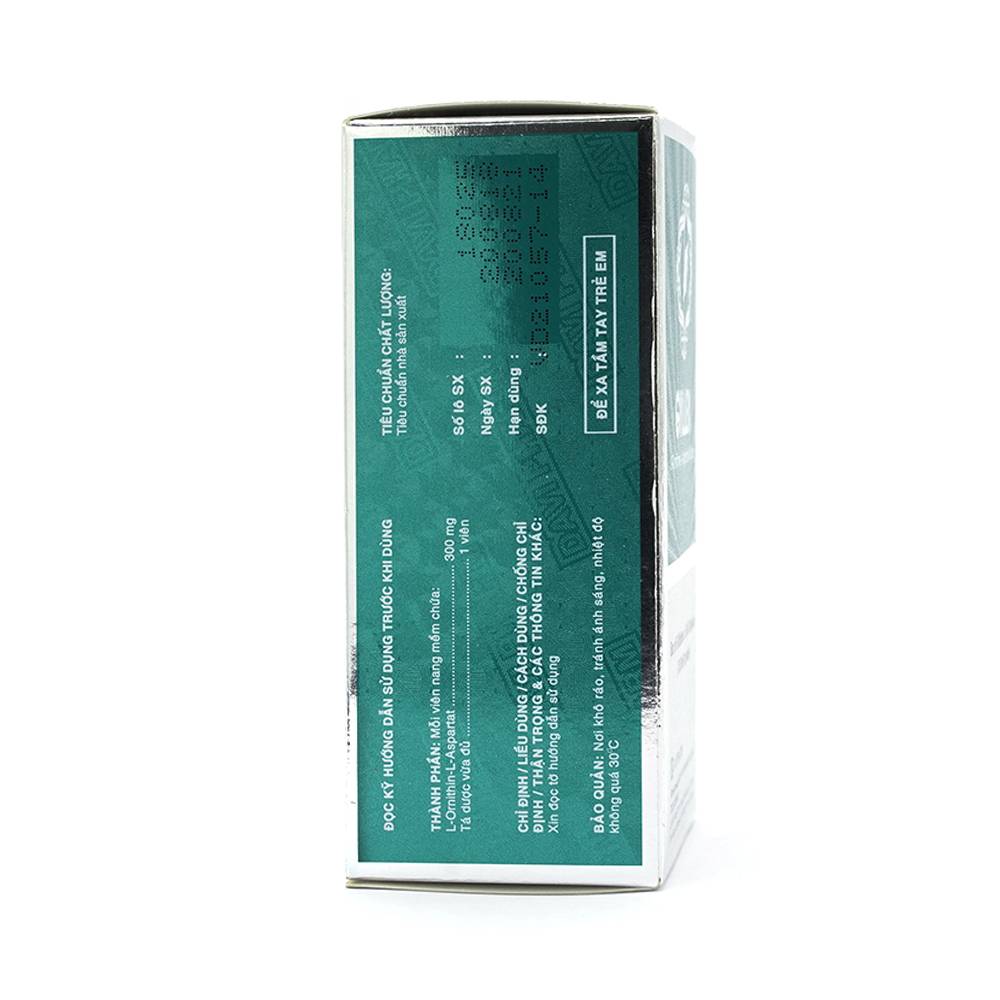 Thuốc Gyllex 300mg Đạt Vi Phú điều trị tăng amoniac máu, bệnh não gan (6 vỉ x 5 viên)