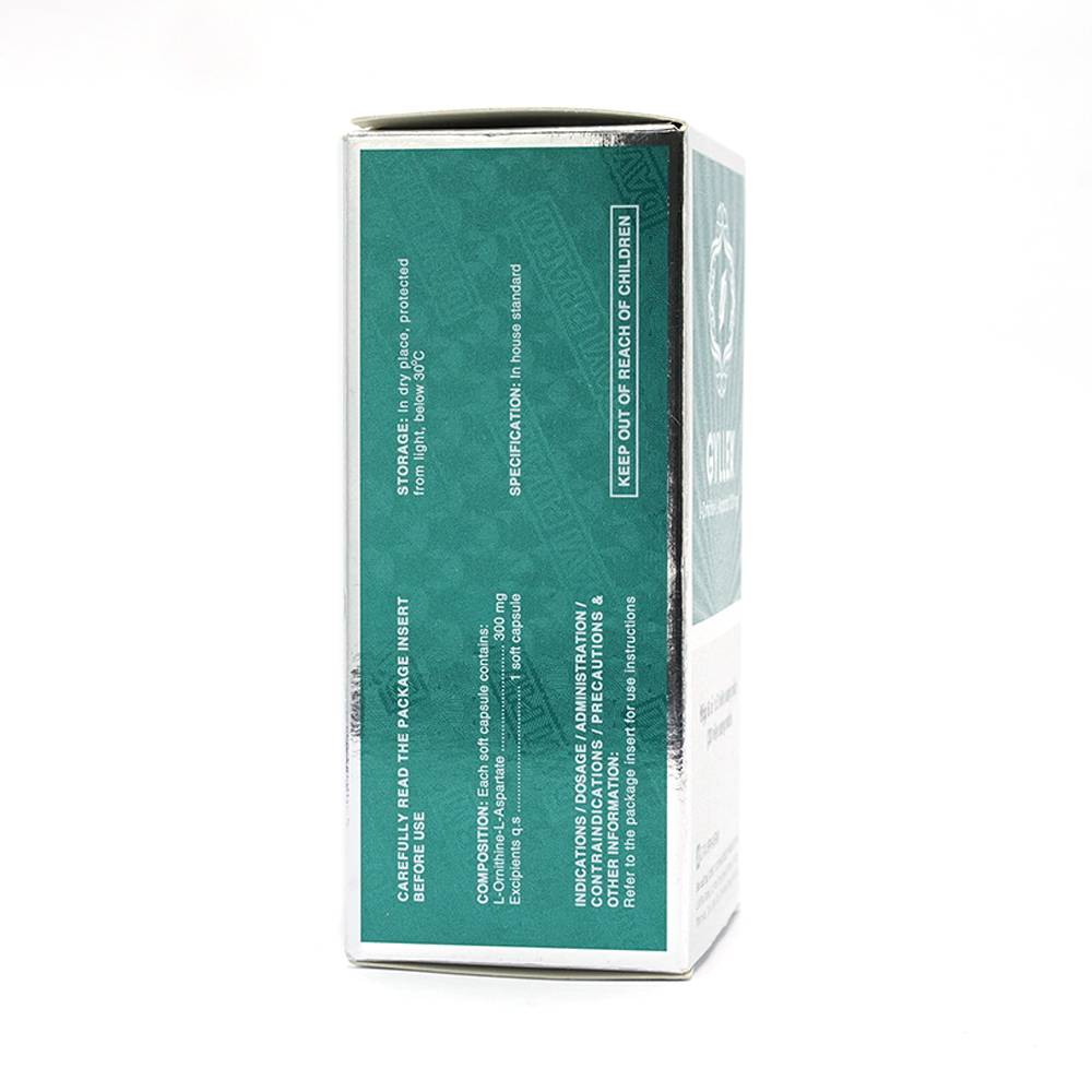 Thuốc Gyllex 300mg Đạt Vi Phú điều trị tăng amoniac máu, bệnh não gan (6 vỉ x 5 viên)