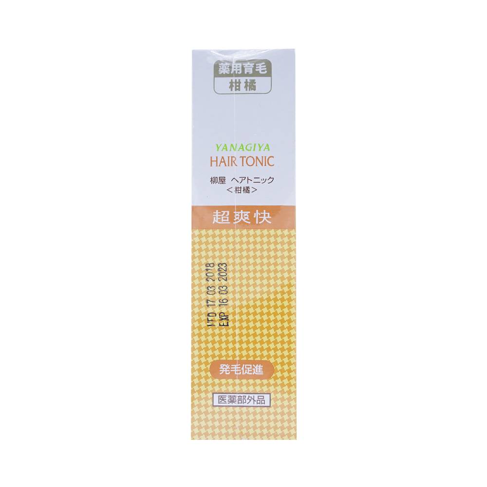 Tinh dầu bưởi Yanagiya Hair Tonic dưỡng tóc, ngừa rụng (240ml)
