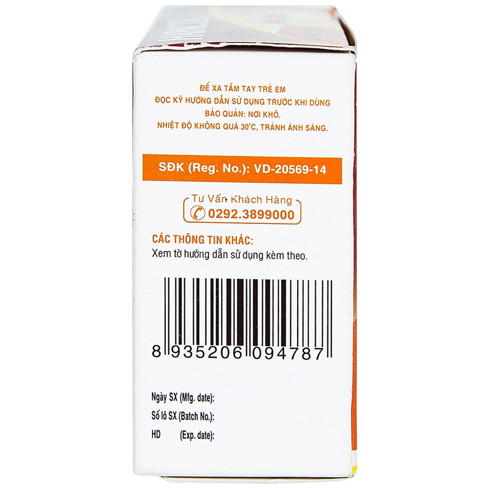 Thuốc Hapacol Đau Nhức DHG giảm đau, kháng viêm (10 vỉ x 5 viên)
