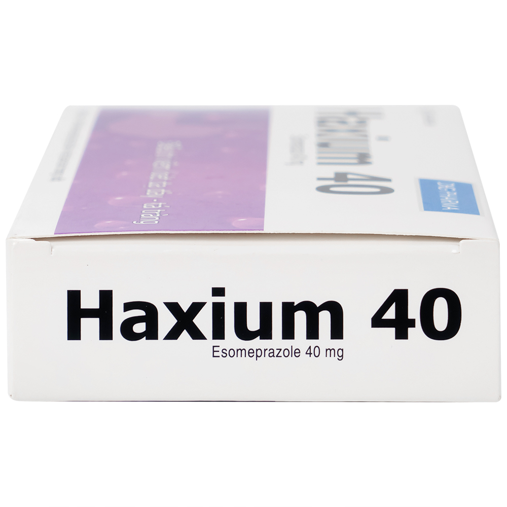 Thuốc Haxium 40 DHG hỗ trợ phòng và điều trị loét dạ dày - tá tràng (3 vỉ x 10 viên)