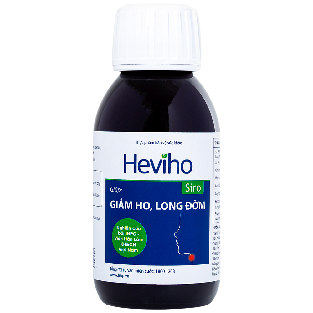 Siro giảm ho long đờm Heviho Thái Minh (100ml)