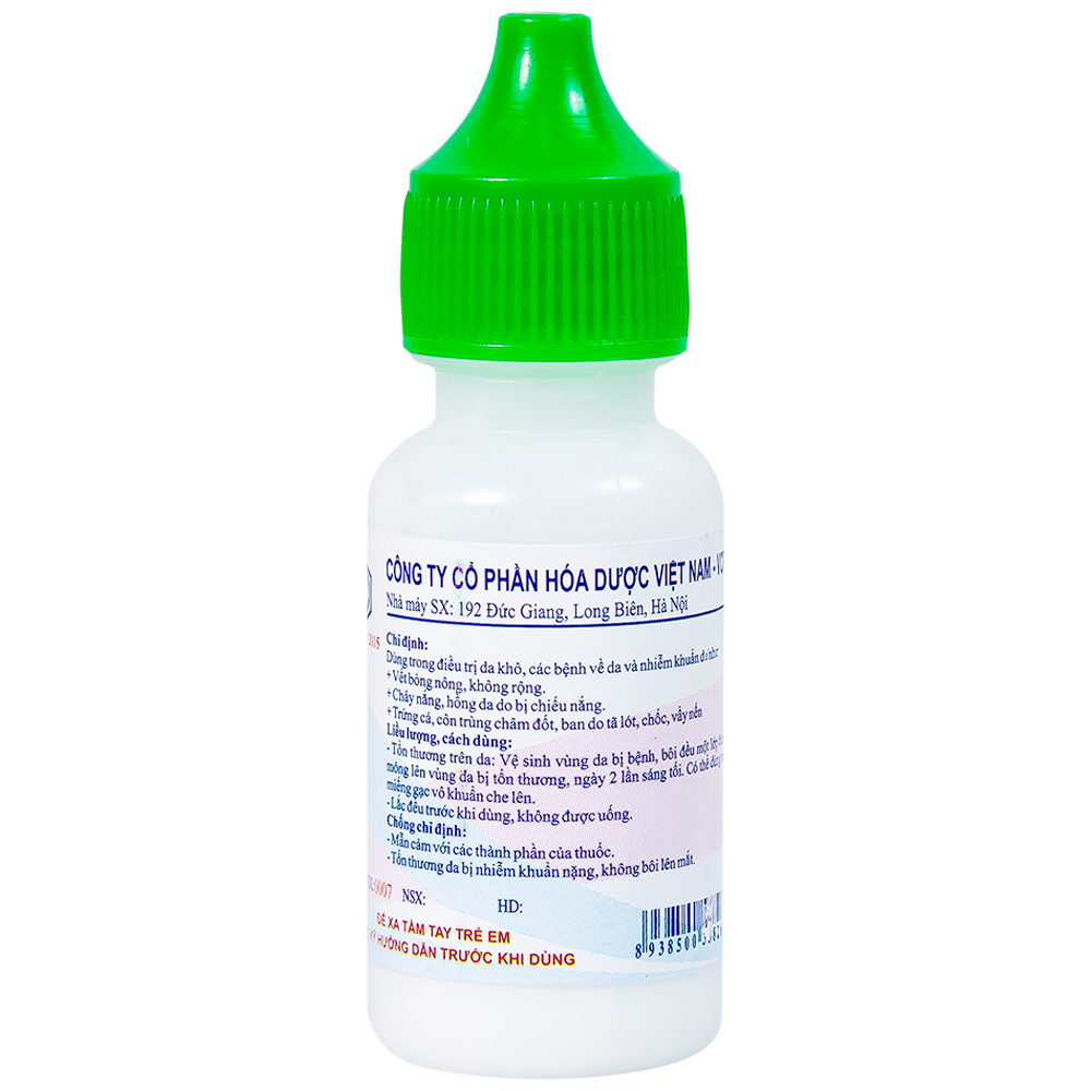 Thuốc Hồ Nước điều trị da khô, các bệnh về da (20g)